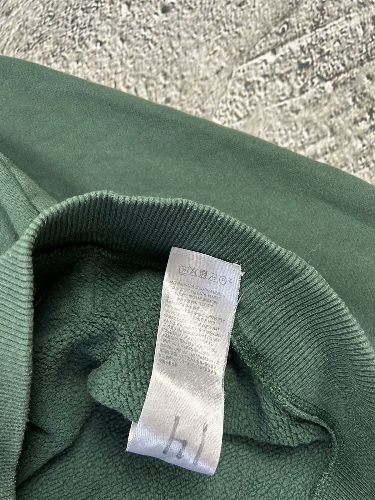 Axel Arigato Axel Arigato hoodie green ivy bee bird big logo collage Size US L / EU 52-54 / 3 - 5 Thumbnail