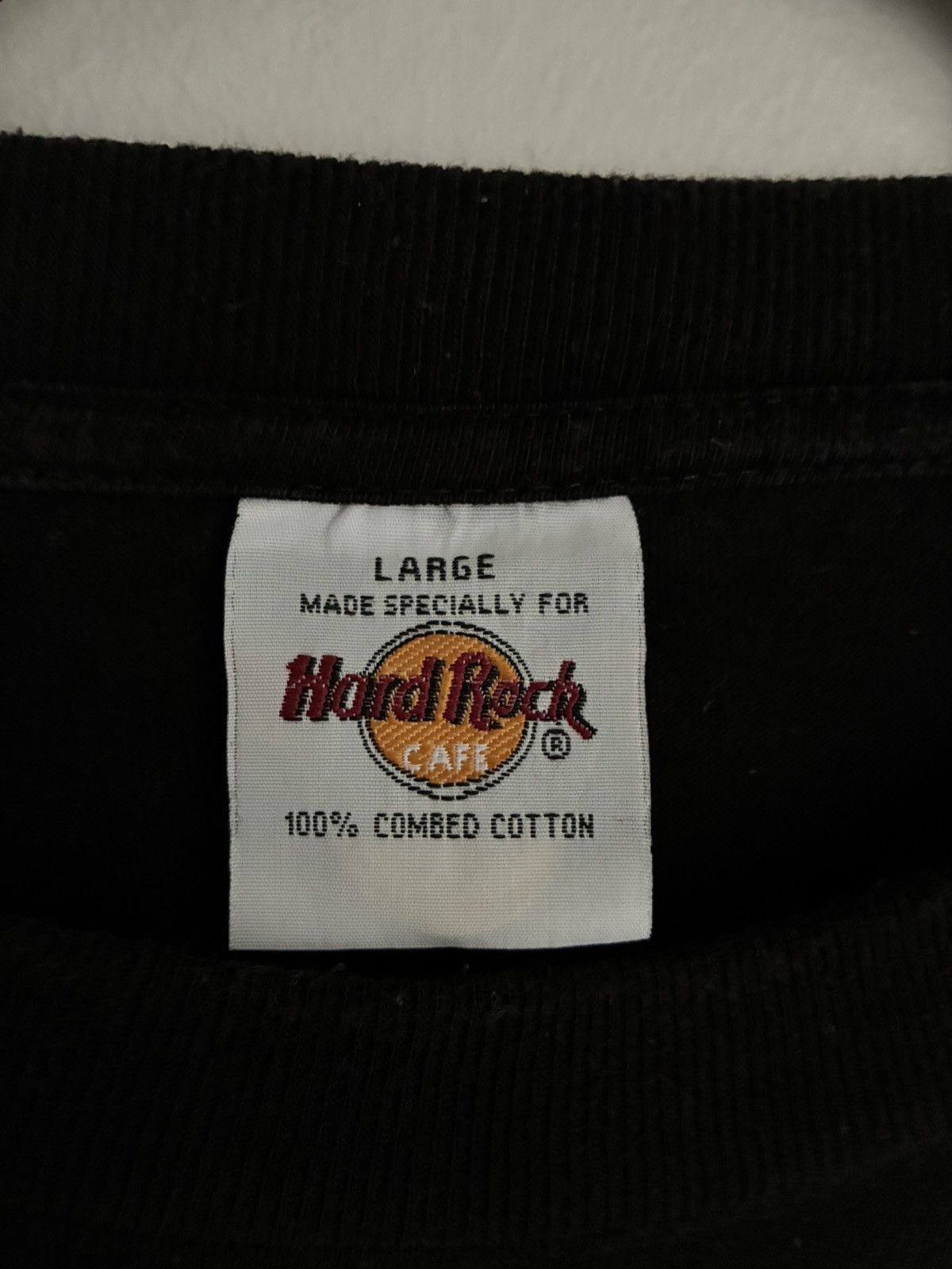 Hard Rock Cafe Vintage koszulka Hard Rock Cafe Berlin 90s t-shirt Logo Size US L / EU 52-54 / 3 - 4 Thumbnail