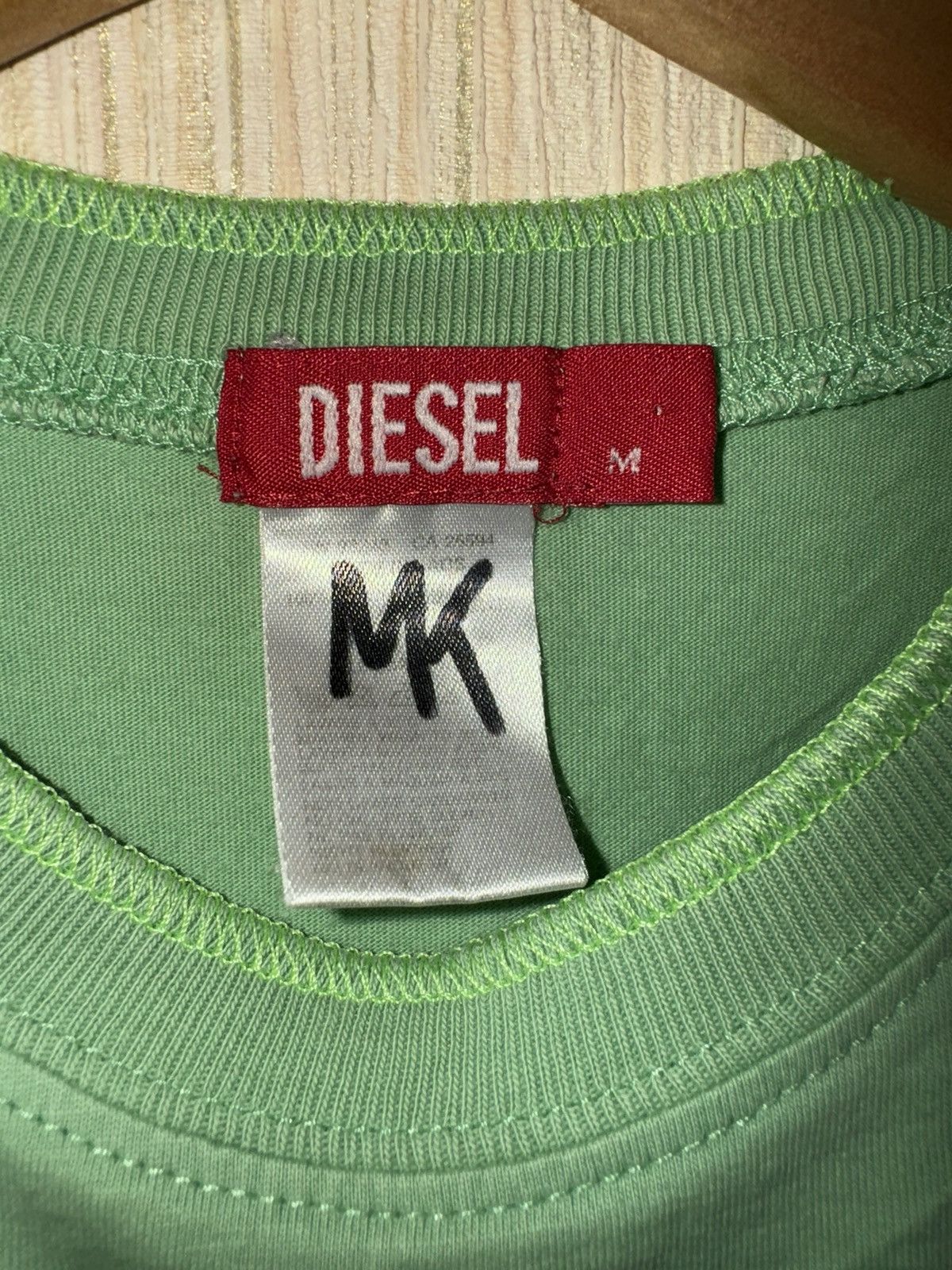 Diesel × Vintage Vintage Y2K Diesel big D logo tee Size M / US 6-8 / IT 42-44 - 2 Thumbnail