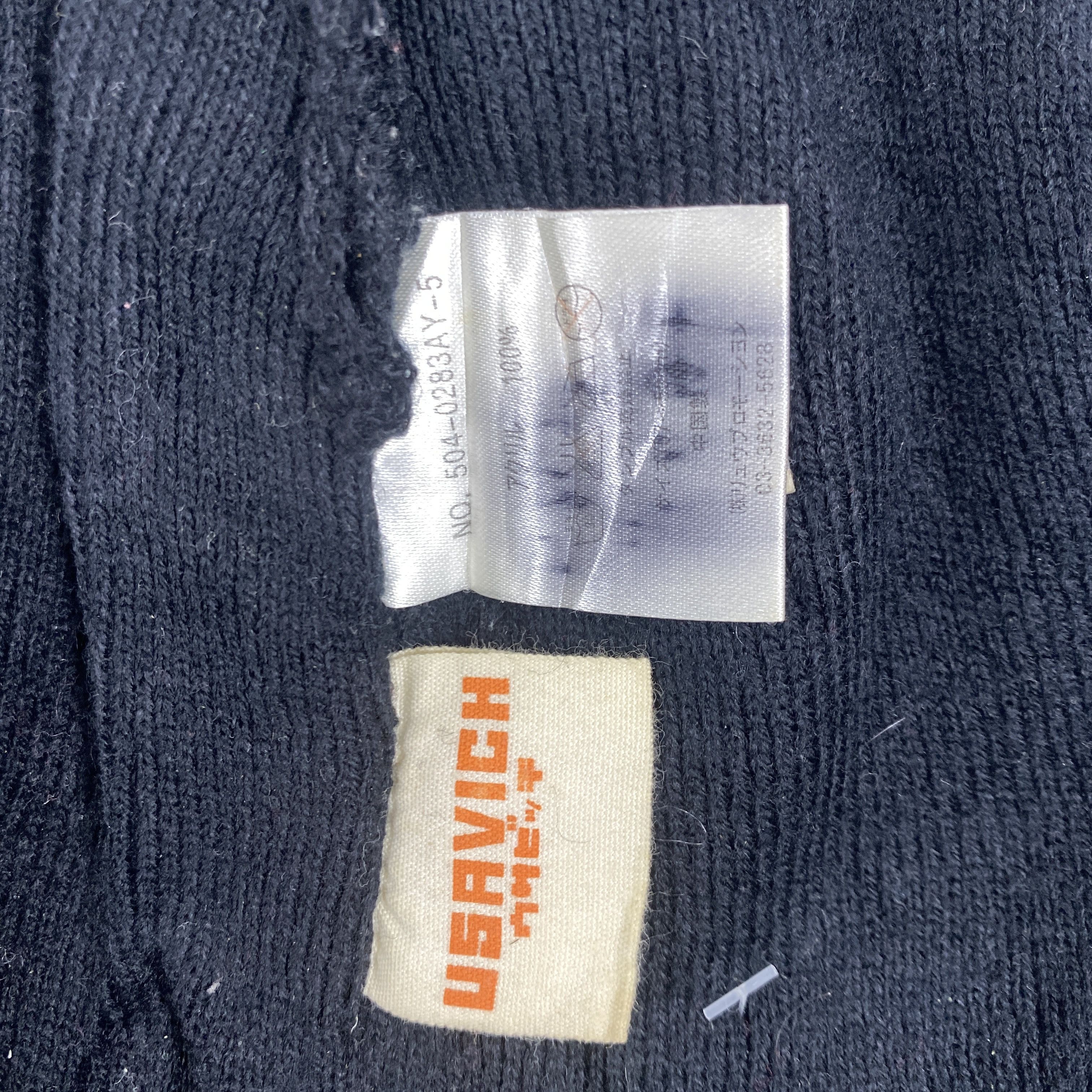 Japanese Brand MTV Usa Vich Snow Cap Beanie Hat-BN817 Size ONE SIZE - 8 Thumbnail