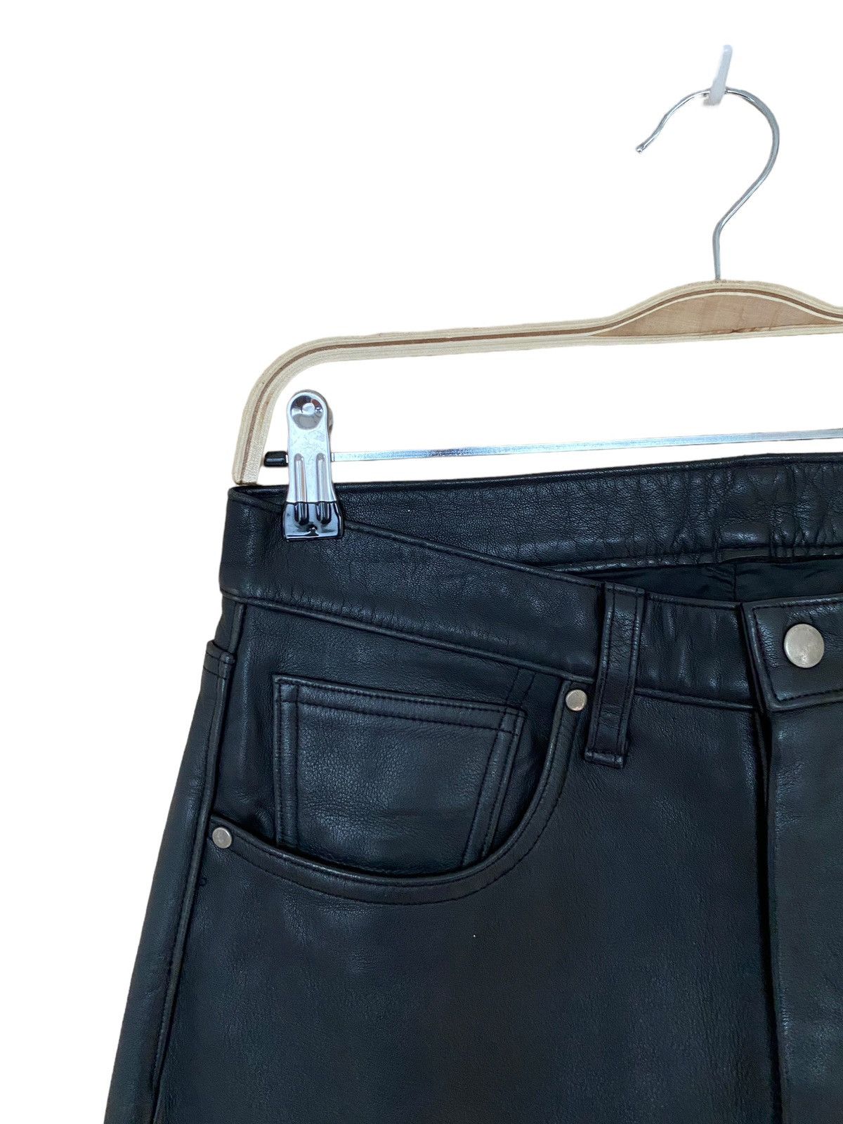Vintage Vintage Brand Andian Motorcycle Leather Pants 1990s Size US 30 / EU 46 - 7 Thumbnail