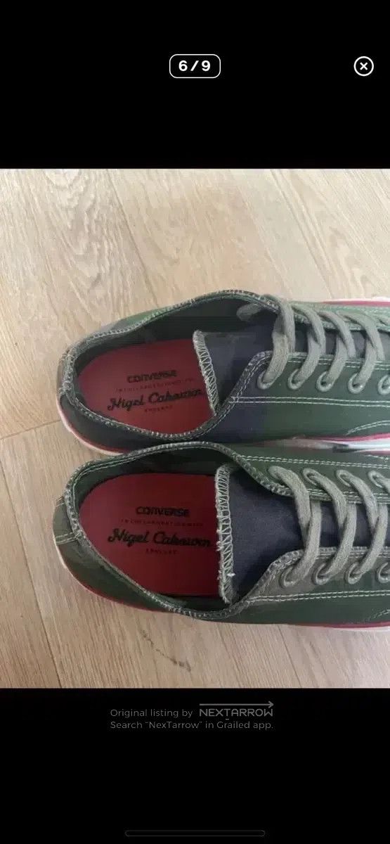 Nigel Cabourn Nigel Cabourn Camouflage low-top shoes Size US 8.5 / EU 41-42 - 5 Thumbnail