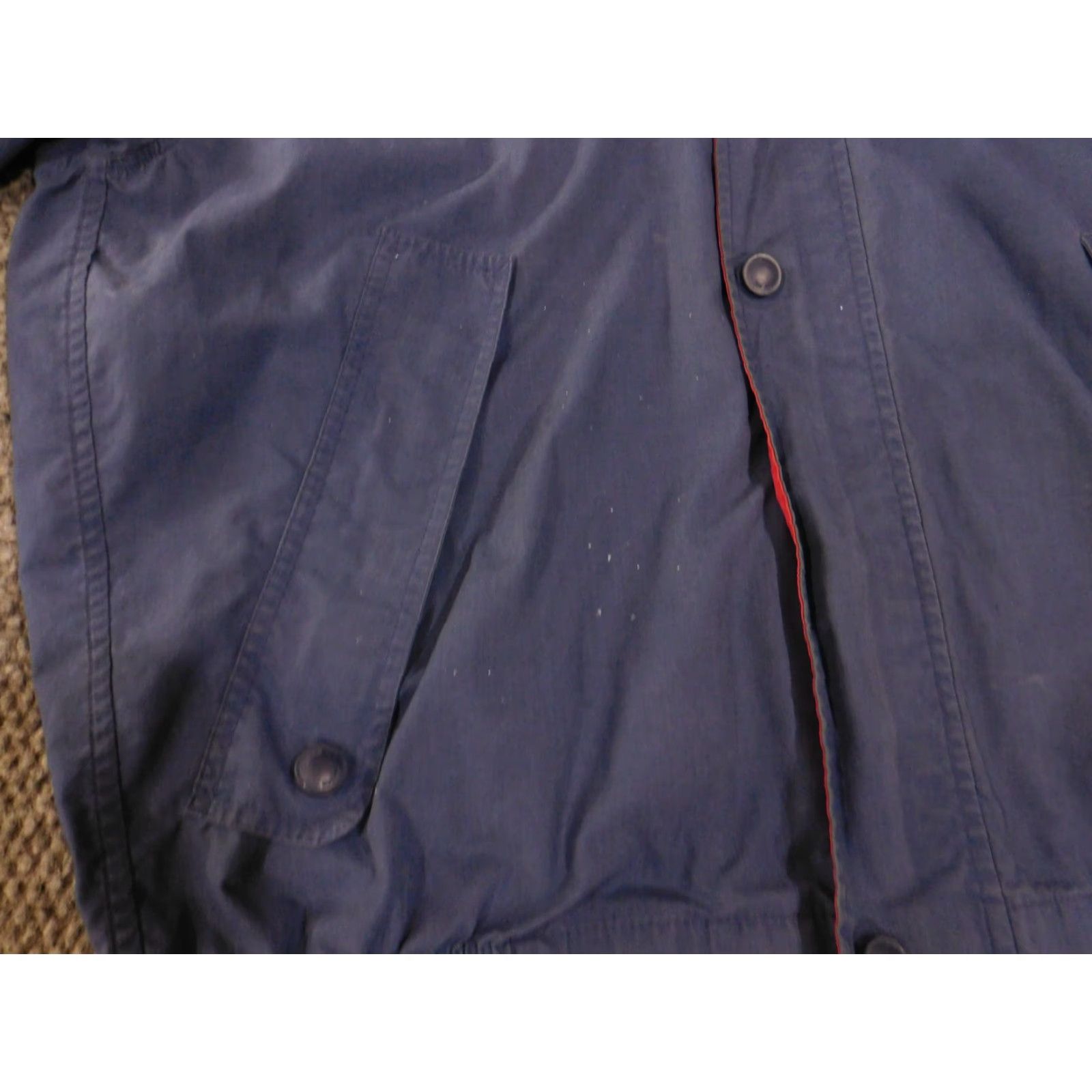London Fog VINTAGE London Fog Jacket Mens M Long Hooded Windbreaker Coat Blue Pockets Lined Zip Front Casual Men’s Fashion Size US M / EU 48-50 / 2 - 5 Thumbnail