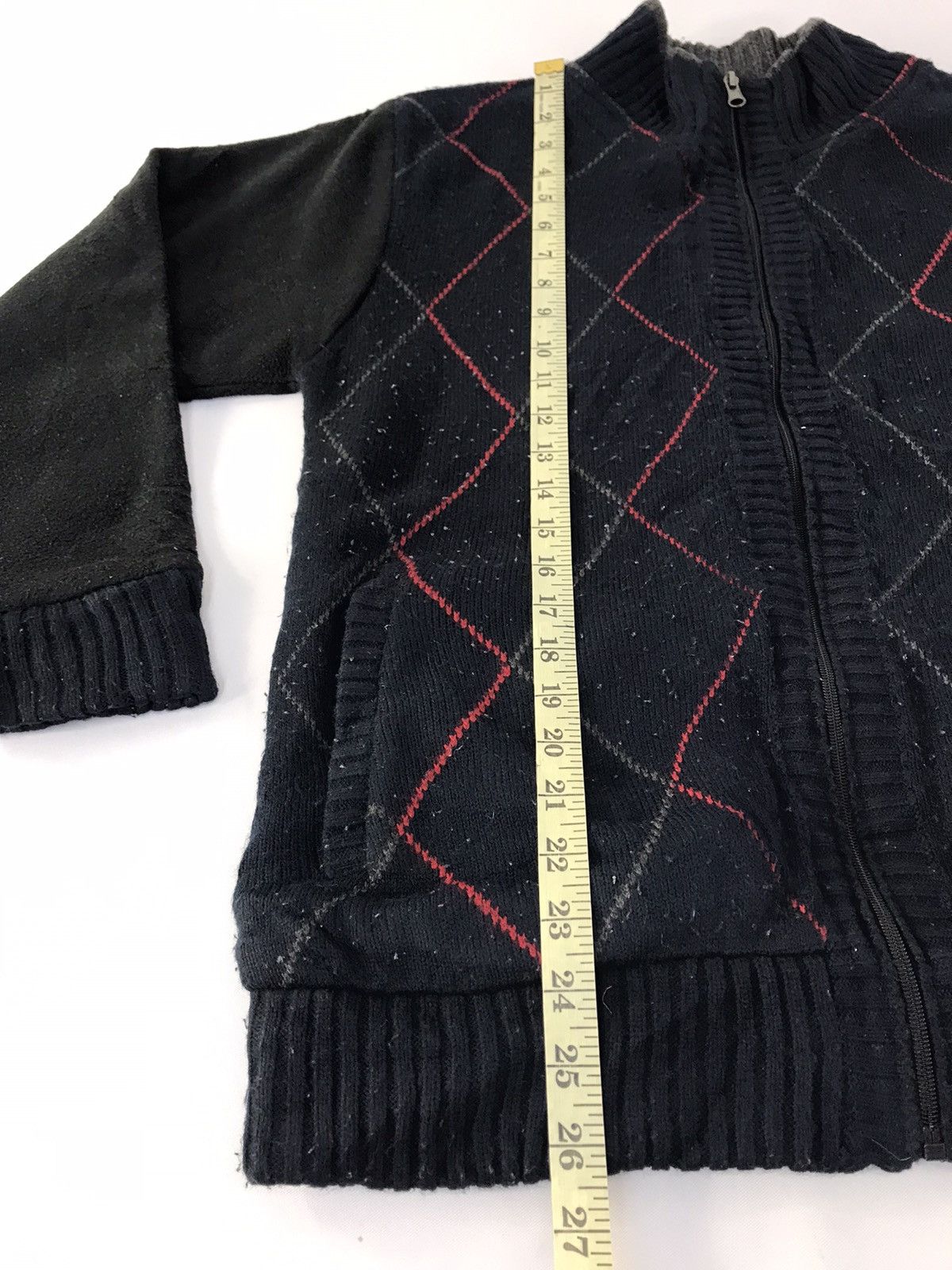 Designer Gianni Valentino Fleece Plaid Checked Japanese Brand Zip Up Size US M / EU 48-50 / 2 - 10 Thumbnail