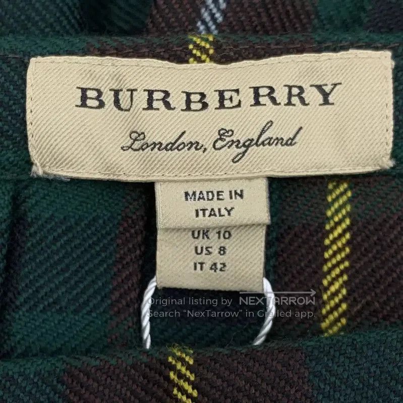 Burberry Burberry Women's Color Block Wool Skirt. Size 26" / US 2 / IT 38 - 5 Thumbnail