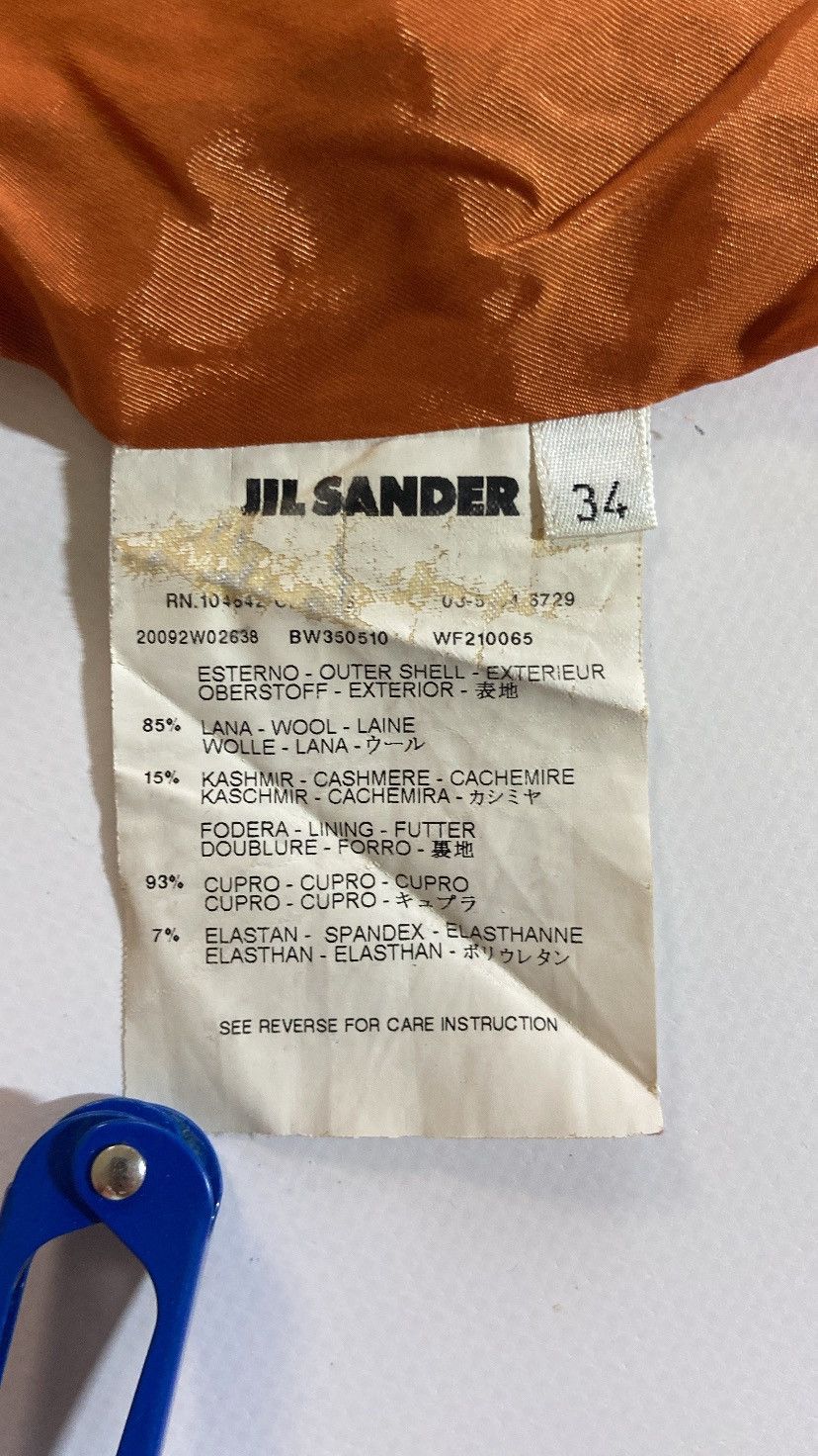 Jil Sander rare Jil Sander by Raf Simons midi suit Skirt Size 24" / US 00 / IT 34 - 6 Thumbnail