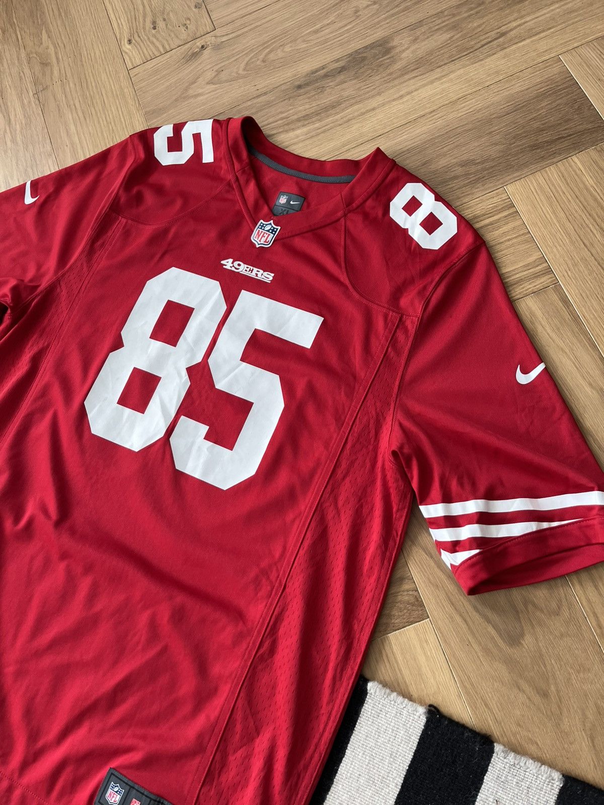Nike San Francisco 49ers Vernon Davis NFL OnField Jersey Size XL Size US XL / EU 56 / 4 - 5 Thumbnail