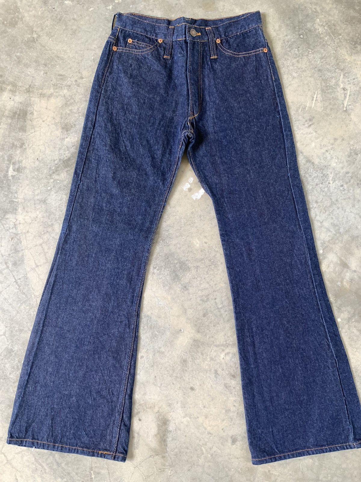 Tornado Mart Super Flare Jeans Vintage Japanese Circuit Jean PaddyButton Size US 27 - 1 Thumbnail