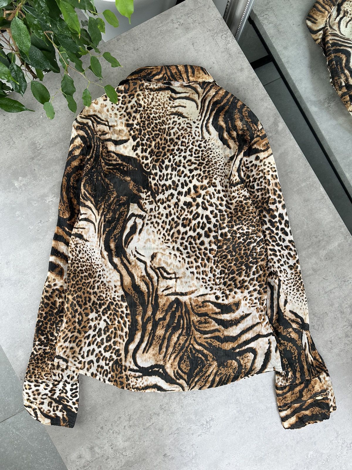 Just Cavalli × Roberto Cavalli Roberto Cavalli Blouse Size M / US 6-8 / IT 42-44 - 11 Thumbnail
