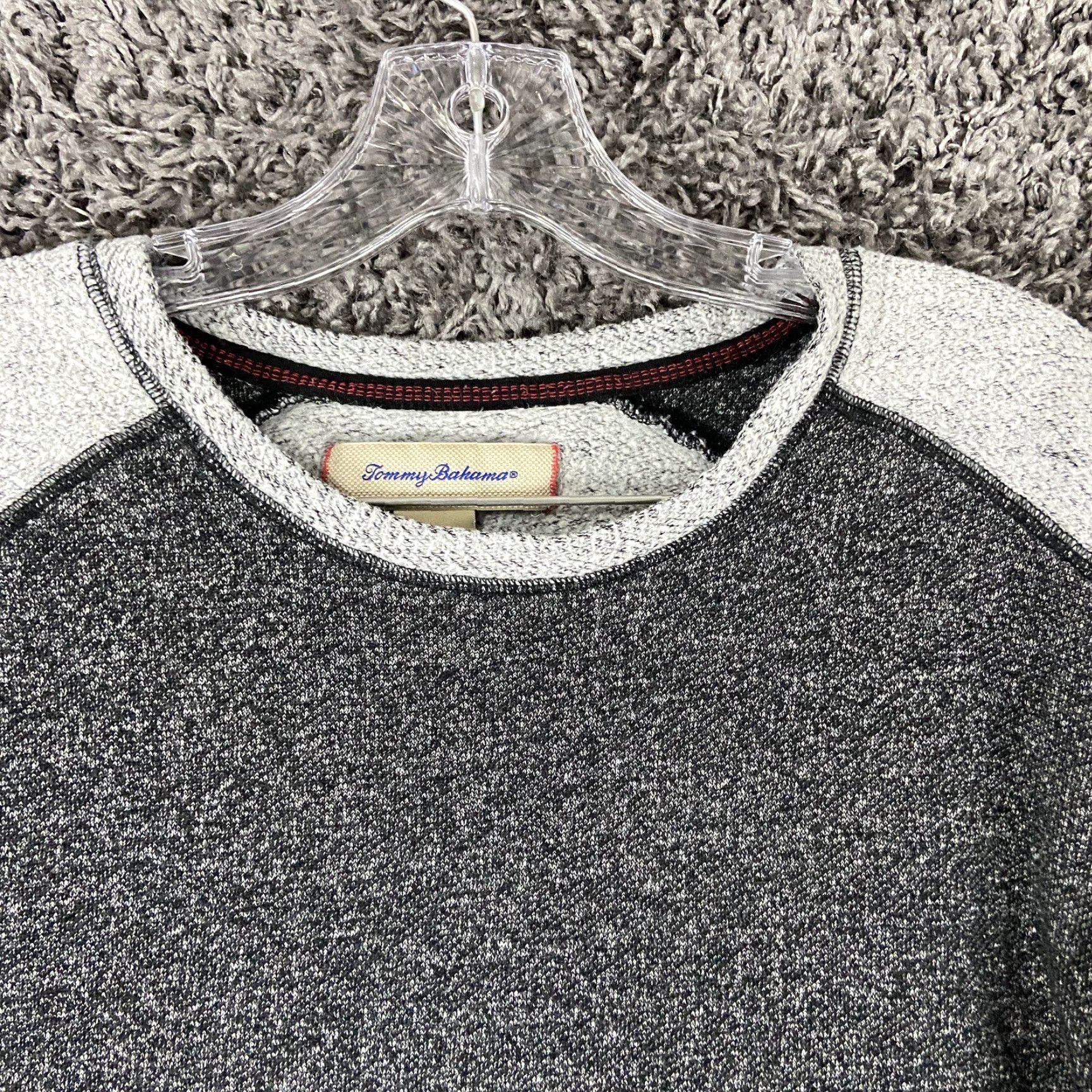 Tommy Bahama TOMMY BAHAMA Long Sleeve T-Shirt Men’s M Gray Size US M / EU 48-50 / 2 - 5 Thumbnail