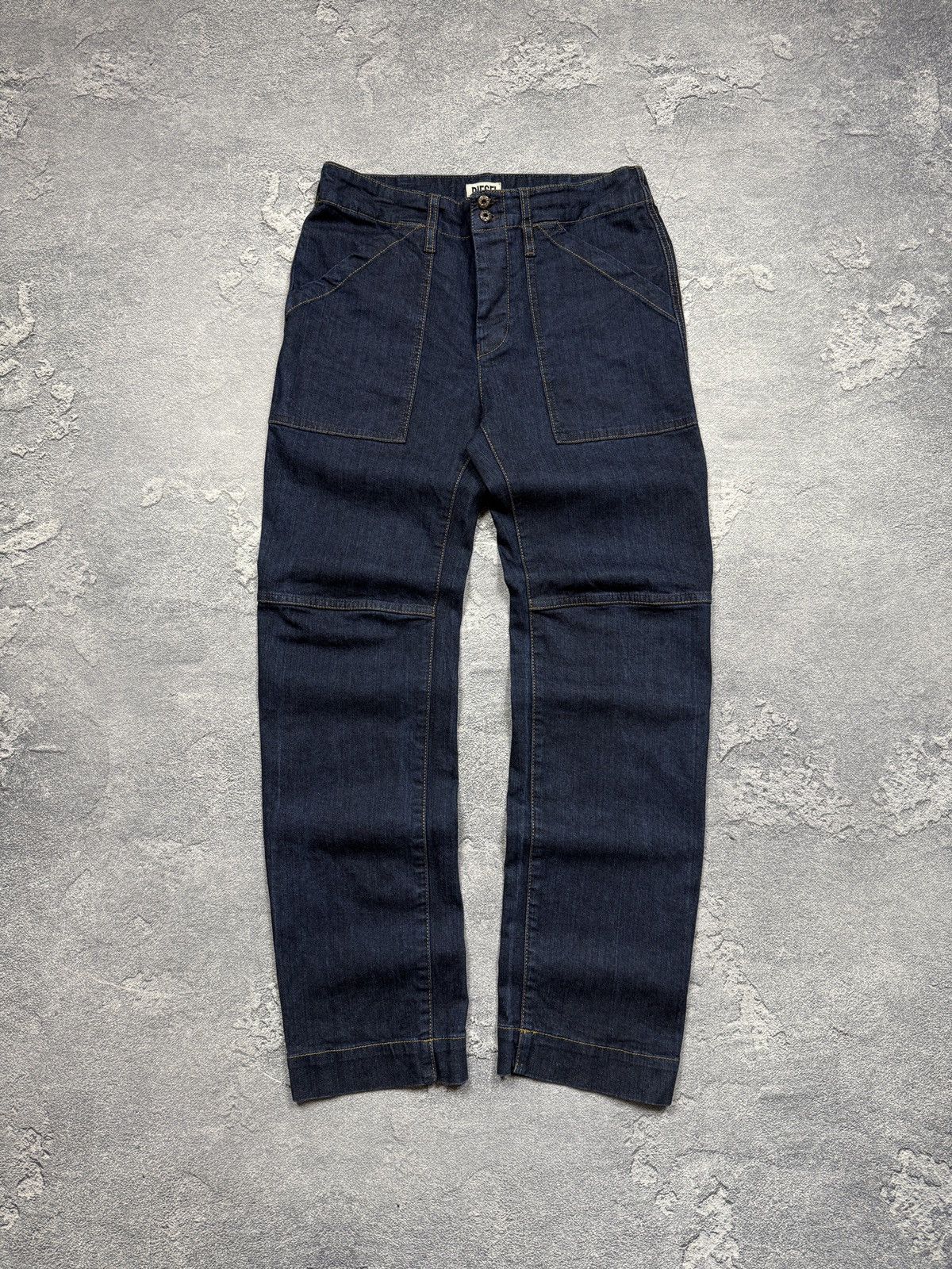 Diesel Y2K Diesel Jeans Rare Pocket Size US 27 - 1 Thumbnail