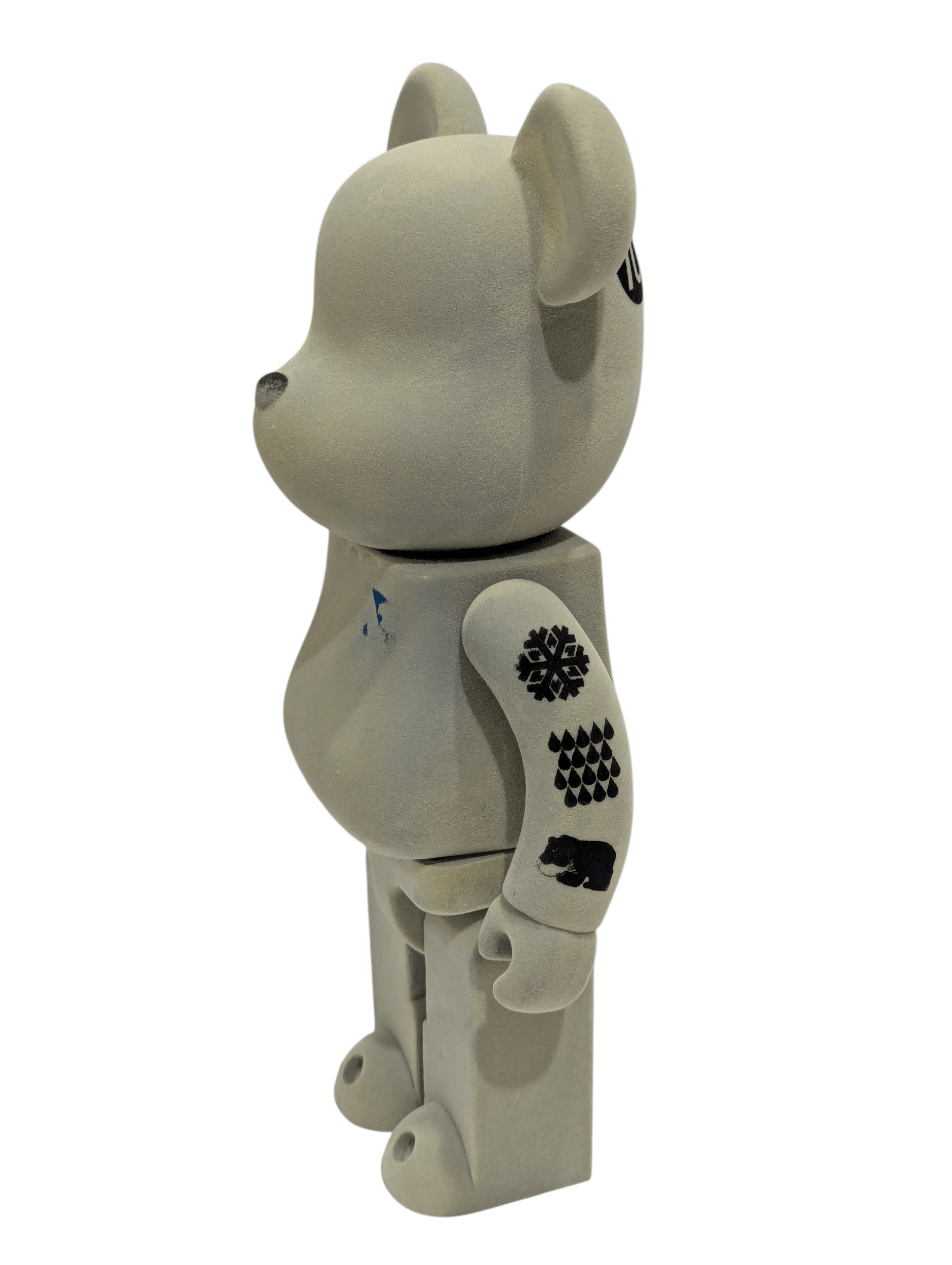 Medicom Toy Medicom Toy BE@RBRICK 400% Loopwheeler Collectible Figure Size ONE SIZE - 8 Thumbnail