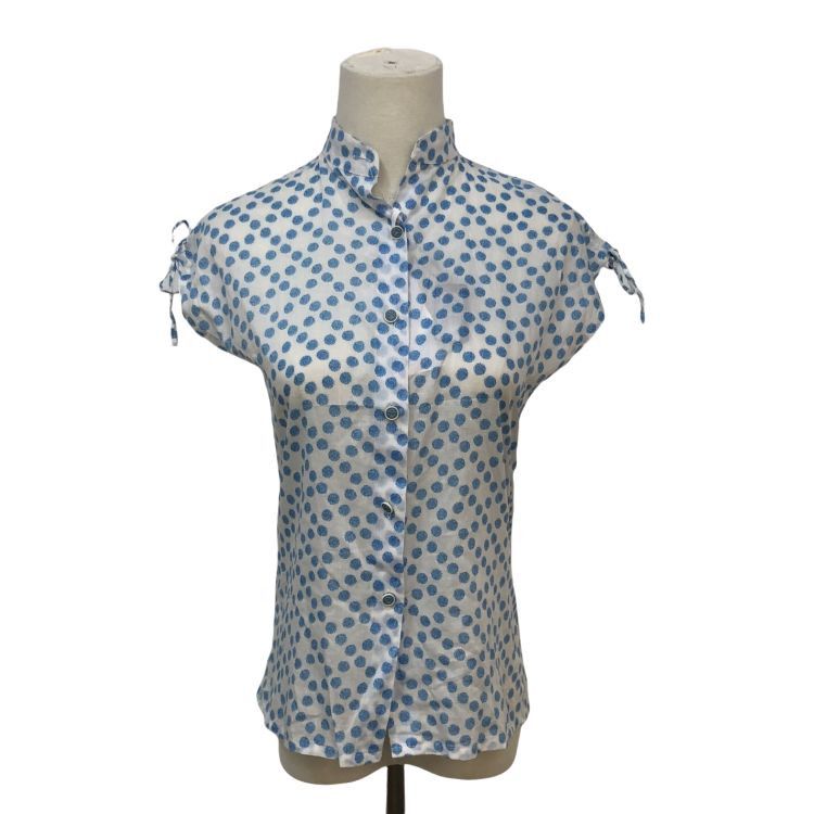 Dior Dior Polka Dot Button Up Shirt Size M / US 6-8 / IT 42-44 - 1 Thumbnail
