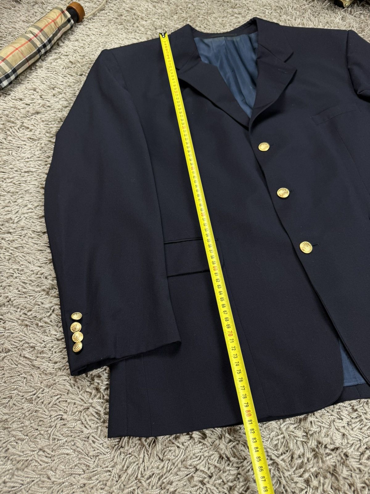 Vintage × Yves Saint Laurent Vintage wool blazer Yves Saint Laurent original luxury item Size 50L - 4 Thumbnail