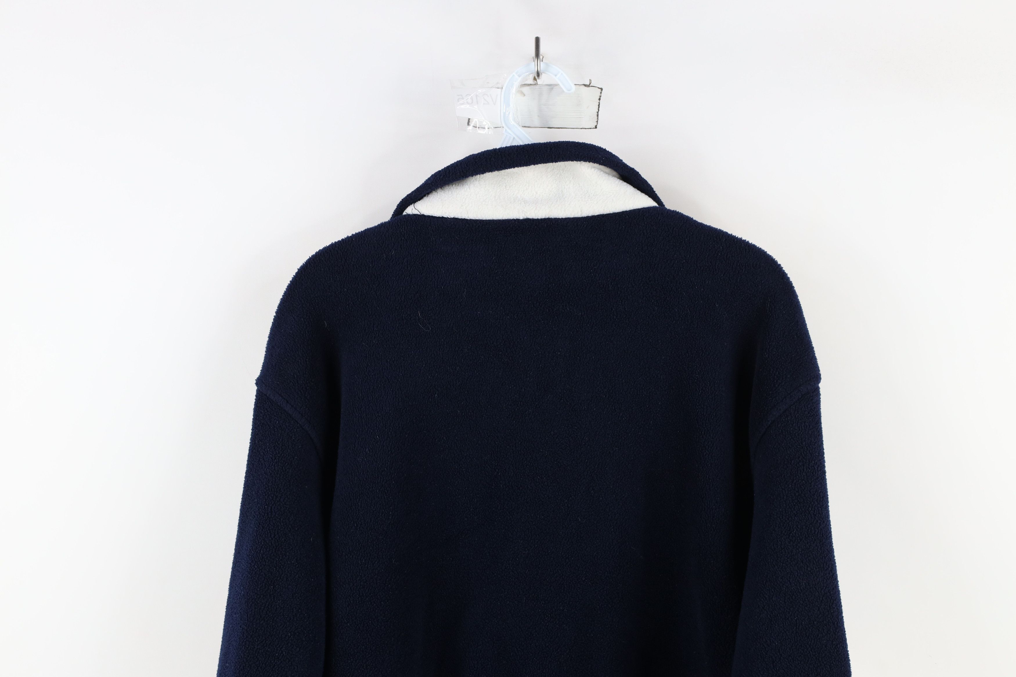 Vintage Vintage 90s Streetwear Half Zip Fleece Pullover Sweater Size L / US 10 / IT 46 - 11 Thumbnail
