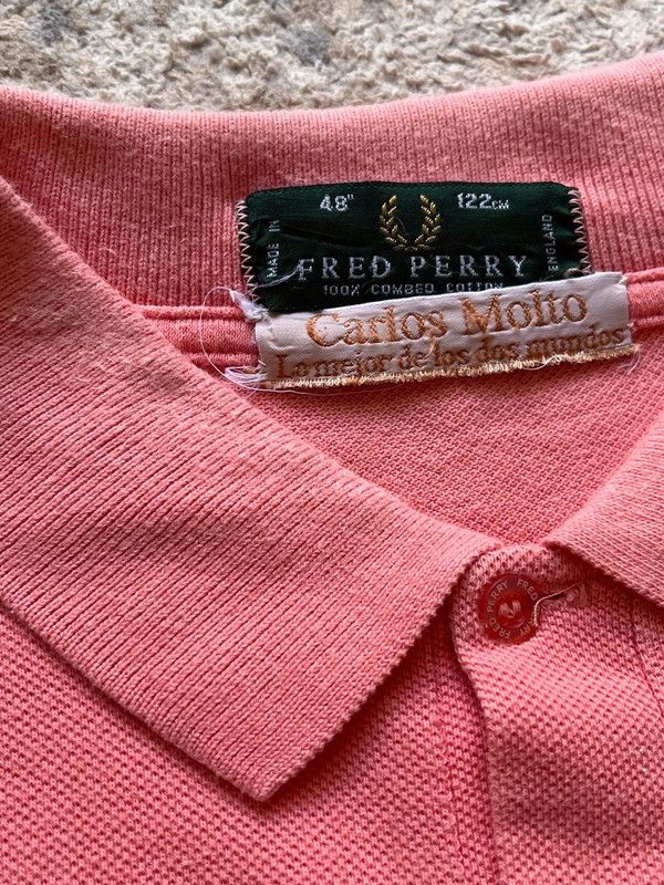 Fred Perry Fred Perry Vintage 80s 90s Polo Shirt Sz 48 Rare Rose Size US M / EU 48-50 / 2 - 6 Thumbnail