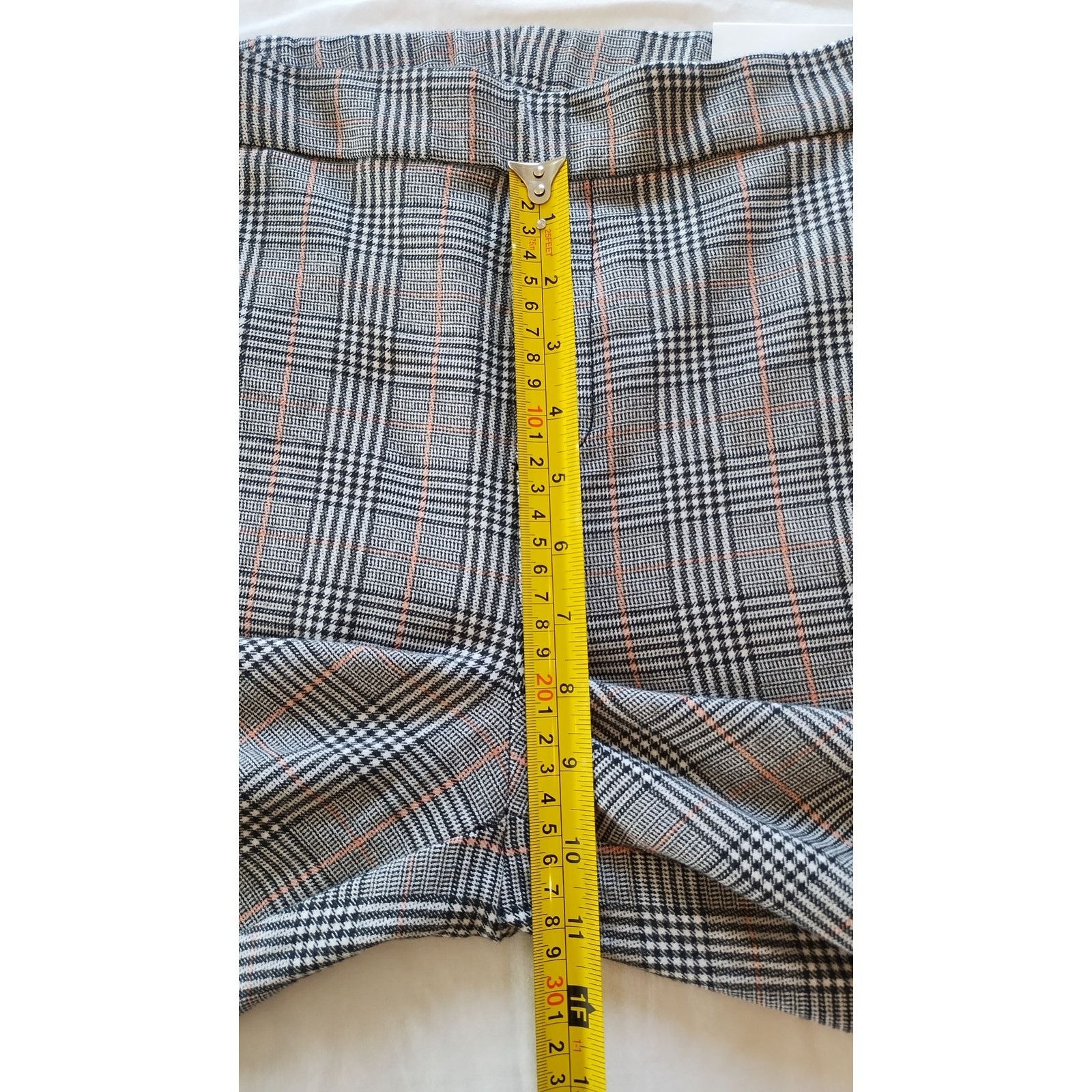 Old Navy Old Navy Women High Waist Plaid Ankle Pull on Pants Sz14 New Size 36" / US 14 / IT 50 - 11 Thumbnail