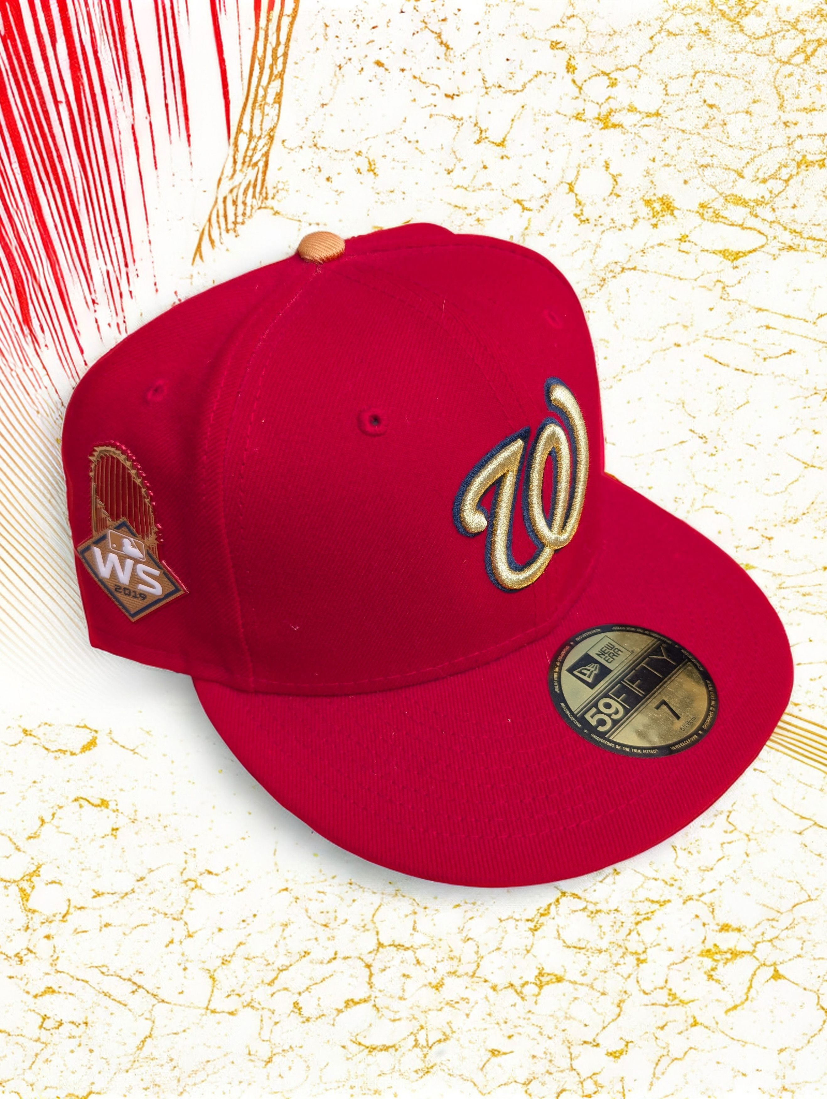 New Era 59FIFTY Size 7 Washington Nationals Chromaflex WS Fitted Size ONE SIZE - 1 Thumbnail