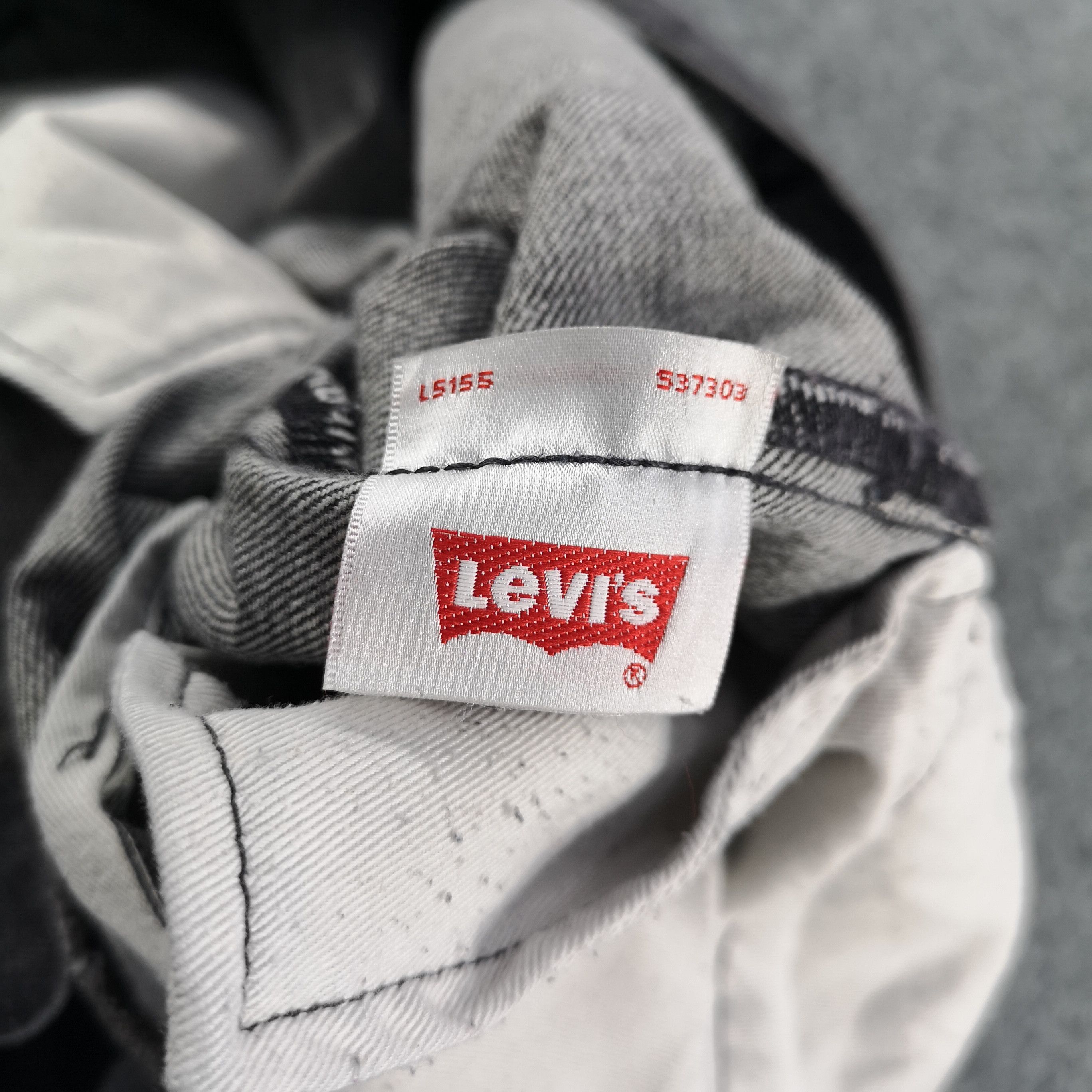 Levi's Vintage Levis 501 Faded Black Jeans-JM1074 Size US 35 - 12 Thumbnail