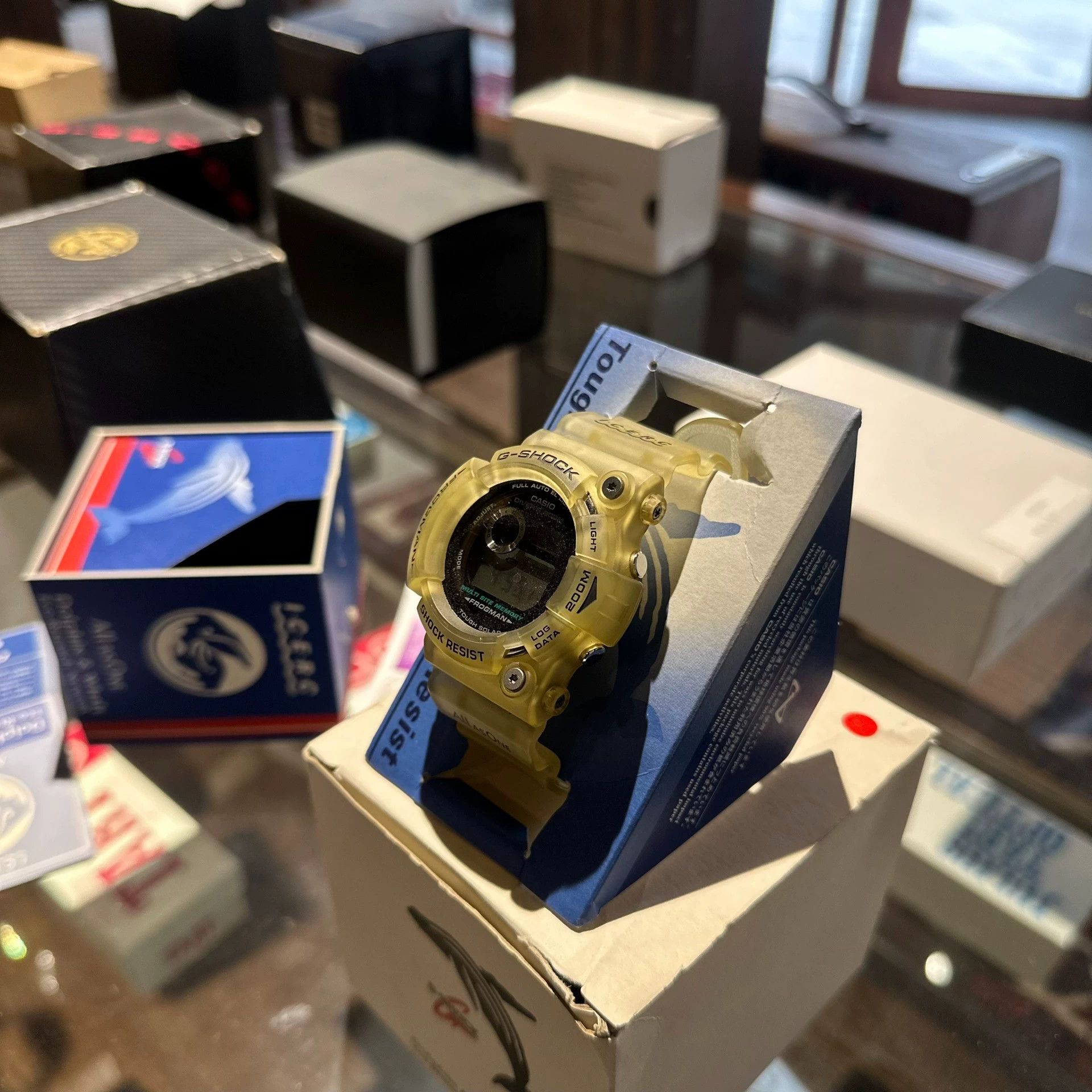 Casio Casio gw-225a 25th 4G Transparent Frogman Mint Size ONE SIZE - 2 Thumbnail
