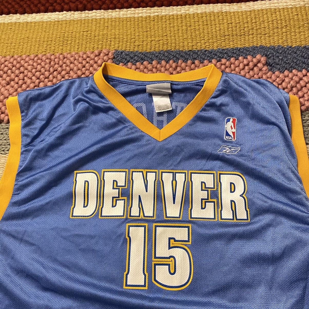 NBA × Reebok × Vintage Vintage Denver Nuggets Carmelo Anthony Basketball Jersey Size US XXL / EU 58 / 5 - 4 Thumbnail