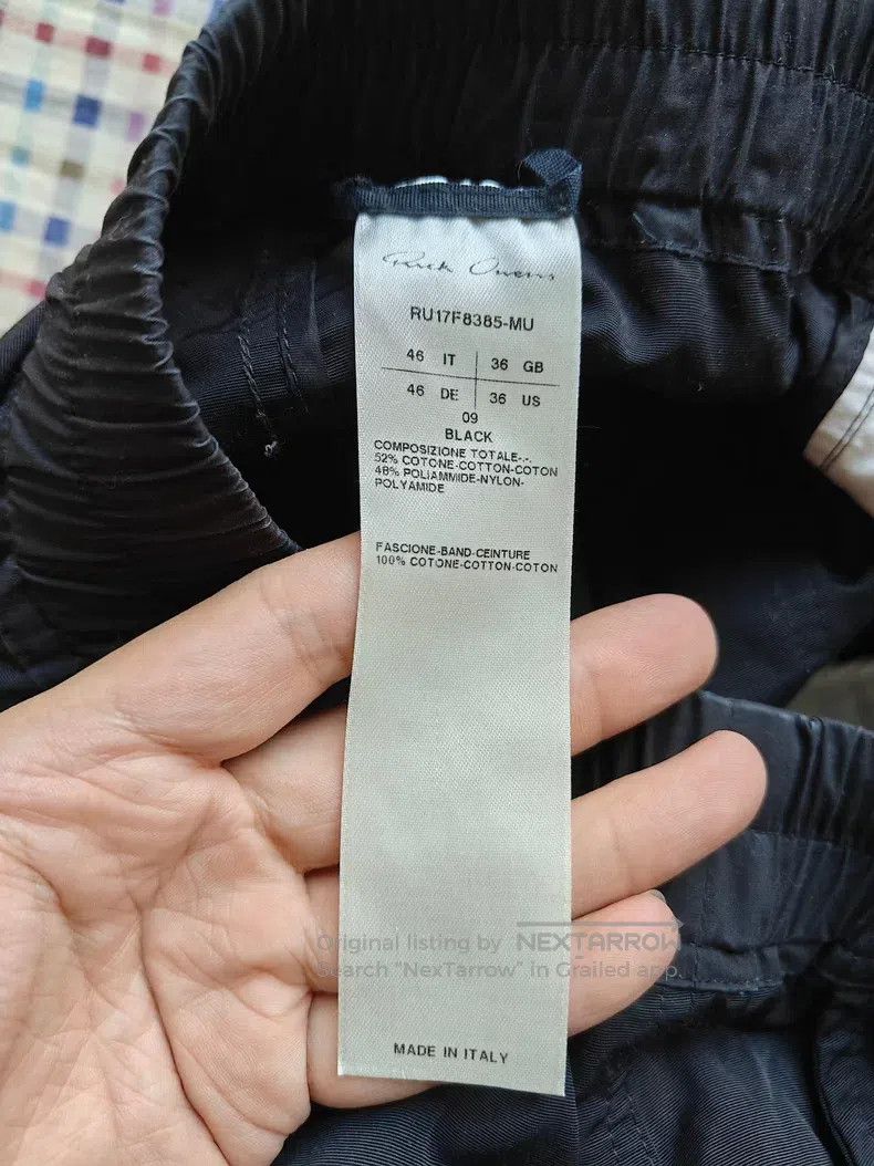 Rick Owens RICK OWENS Men's seven-eightths pants Size US 32 / EU 48 - 3 Thumbnail
