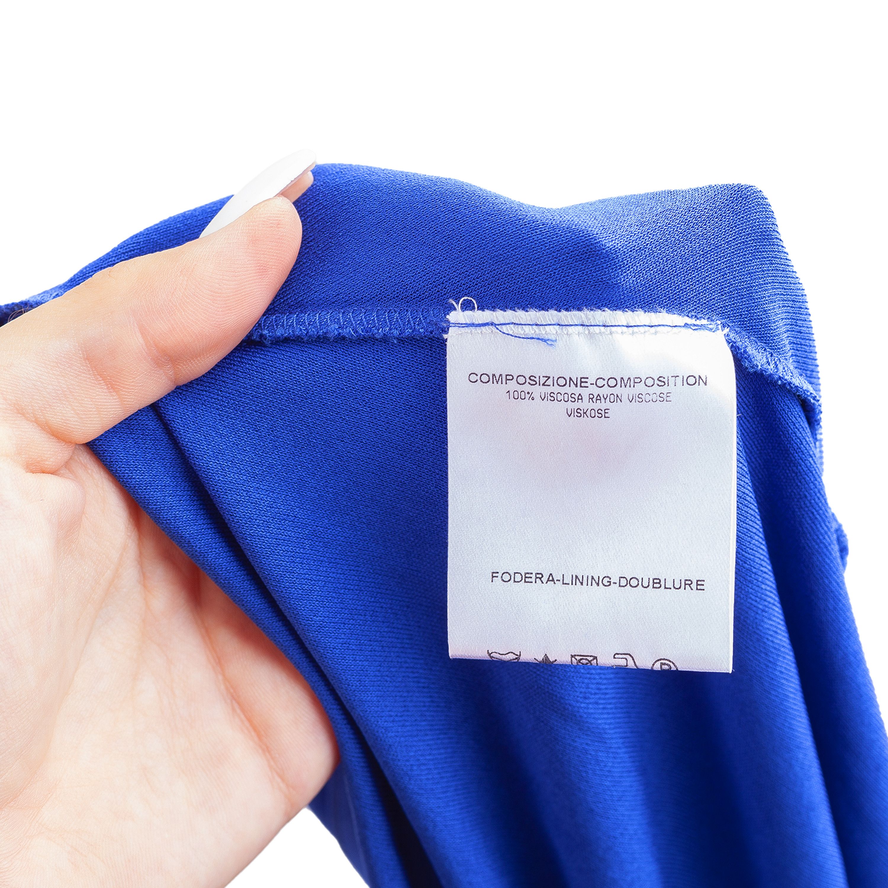 Gucci Gucci Electric Blue Vintage Viscose Top (S) Size S / US 4 / IT 40 - 4 Thumbnail