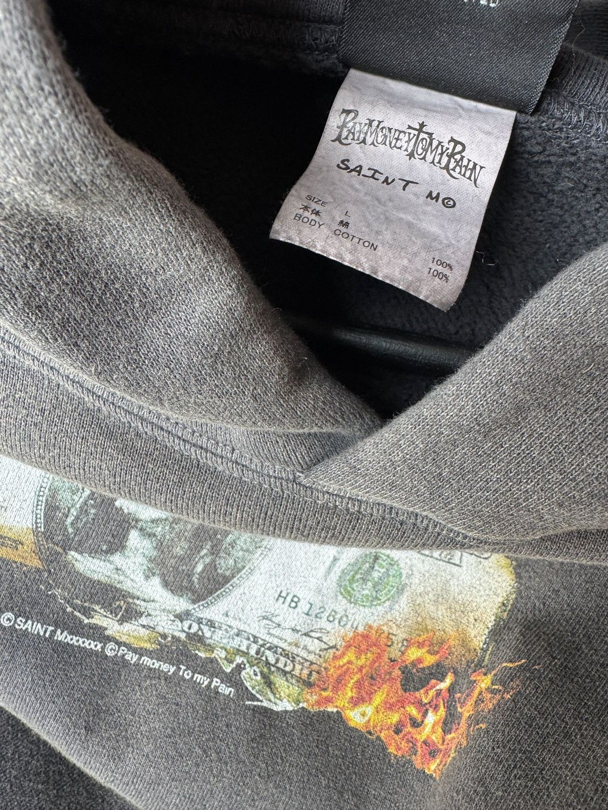 Saint Michael Saint Michael x Pay Money To My Pain Hoodie Size US M / EU 48-50 / 2 - 4 Thumbnail
