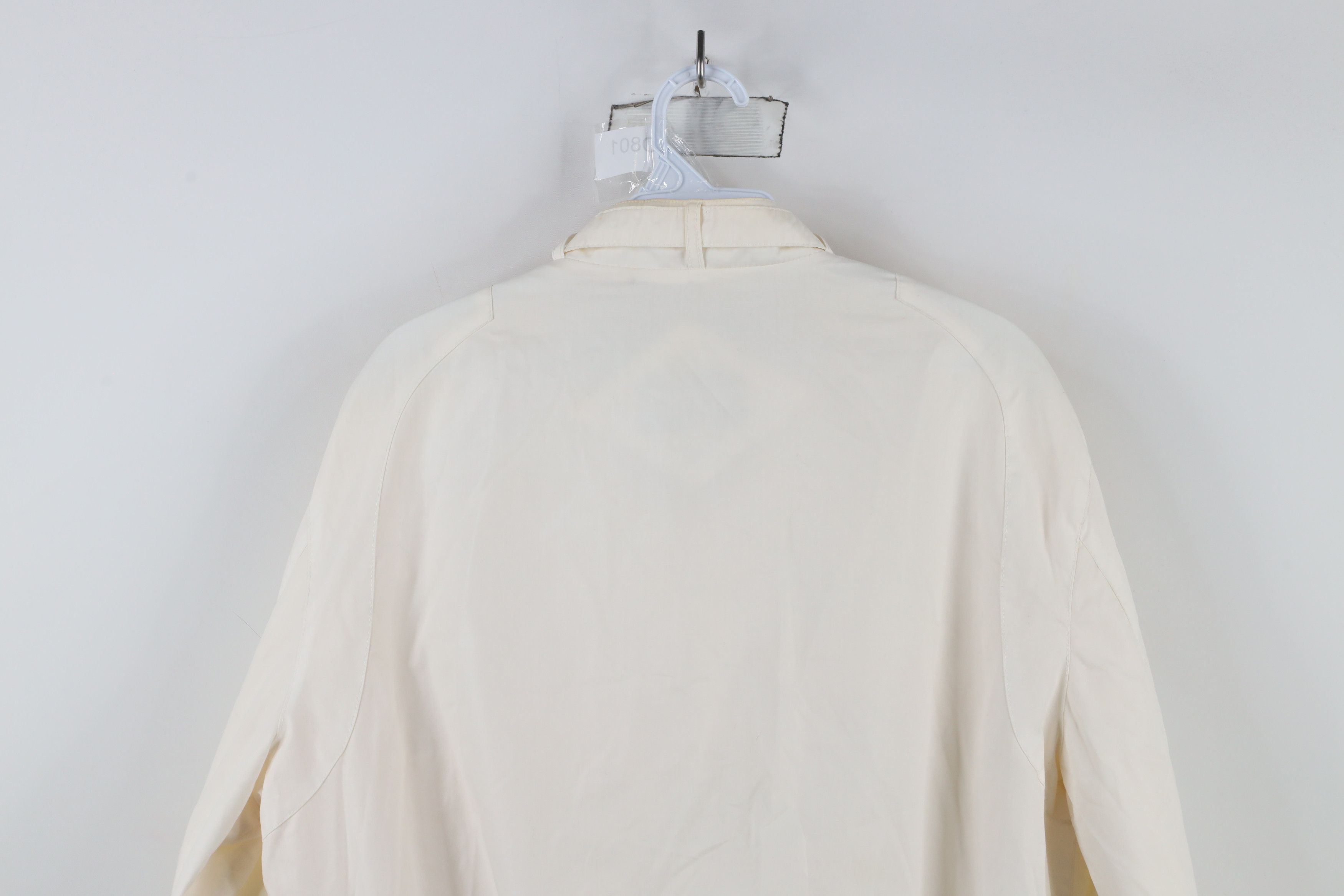 Members Only × Vintage Vintage 90s Members Only Cafe Racer Bomber Jacket White Size US L / EU 52-54 / 3 - 18 Thumbnail
