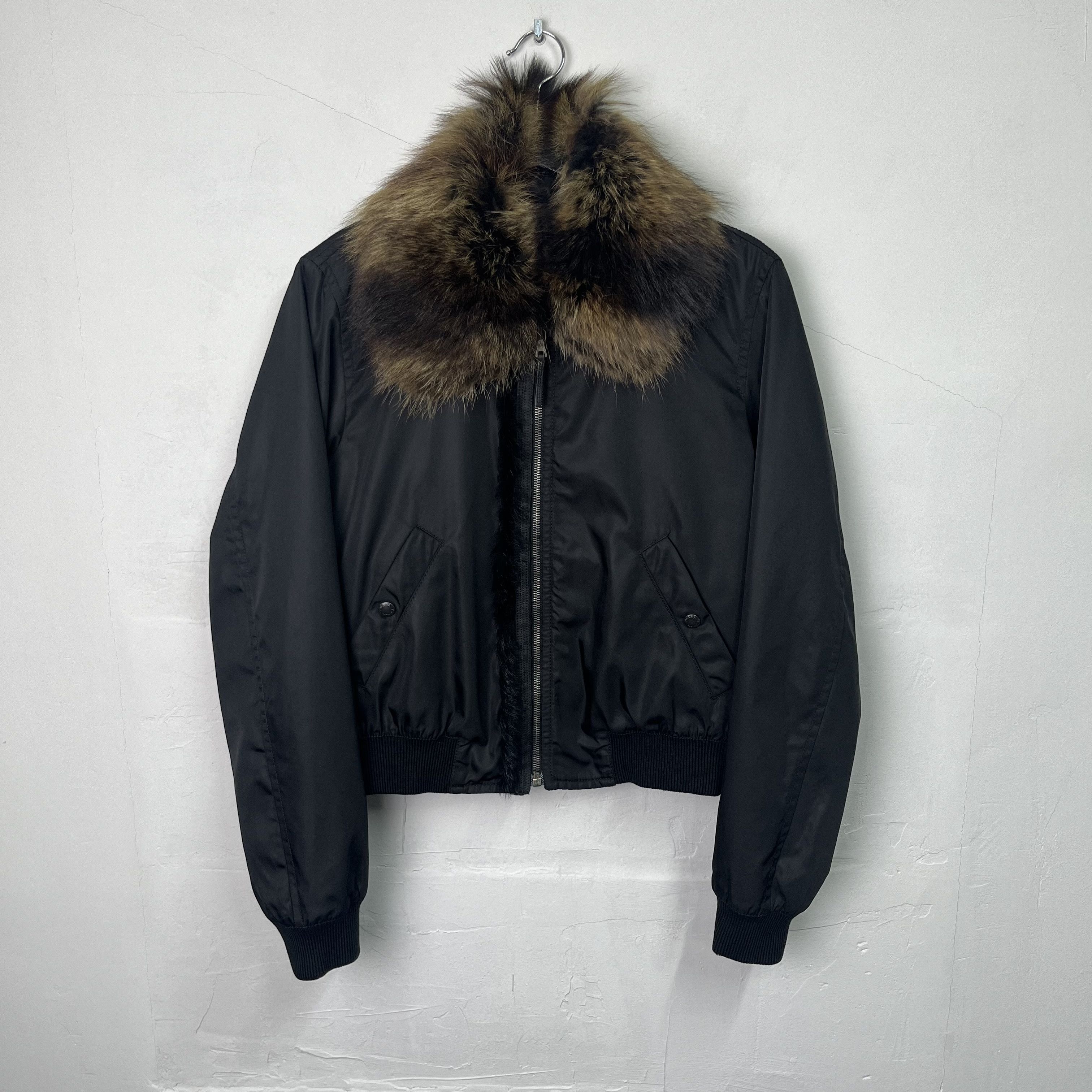 Prada Prada Milano Application Nylon Bomber jacket Size M / US 6-8 / IT 42-44 - 1 Thumbnail