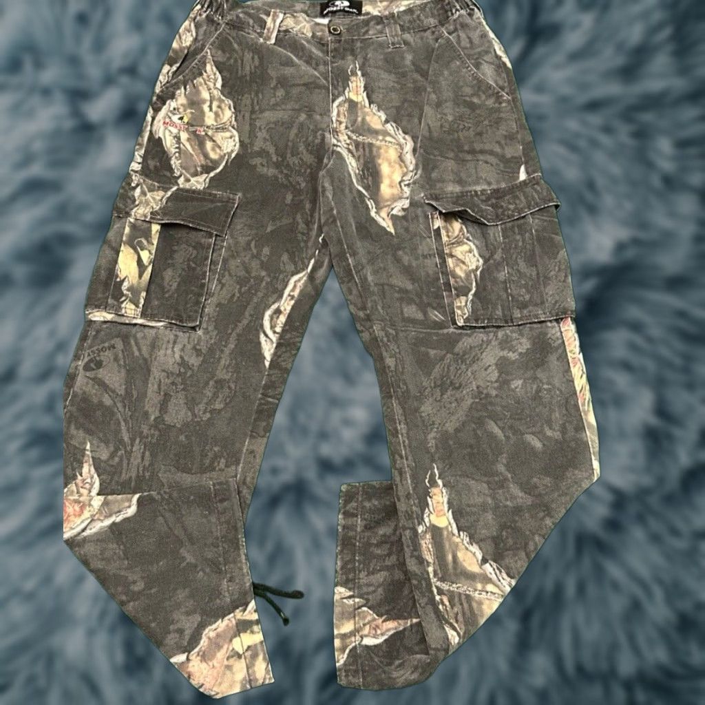 Vintage VINTAGE Mossy Oak Real Tree Camo VTG Cargo Pants Mens 32 Hunter Skater 32x32 Size US 32 / EU 48 - 1 Thumbnail