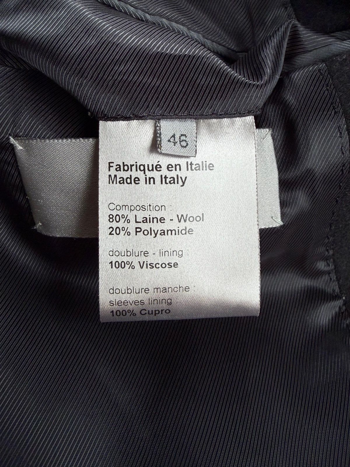 Dior Dior asymmetrical coat Size US S / EU 44-46 / 1 - 8 Thumbnail