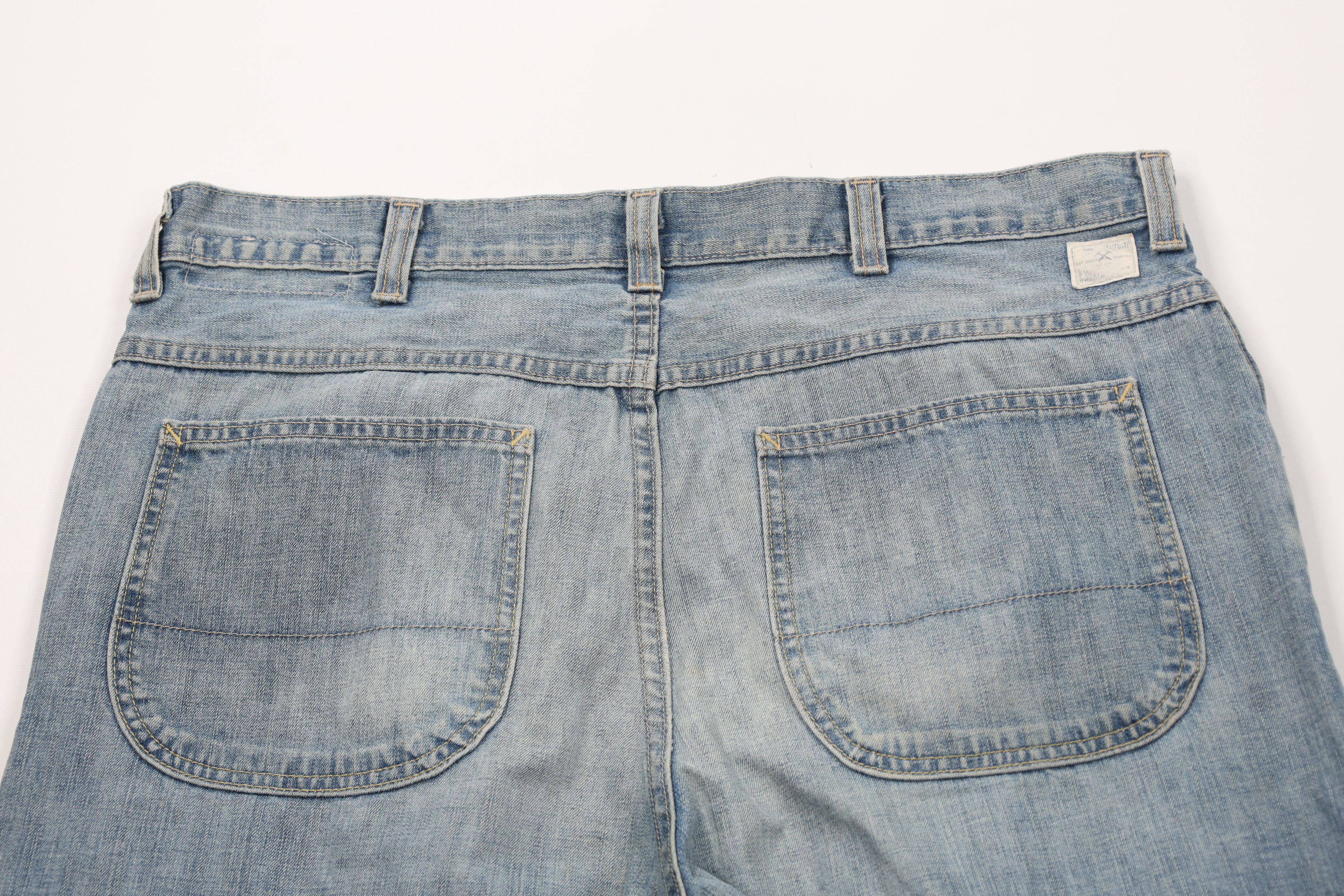 Gap Vintage Gap Wide Leg Dungaree Workwear Denim Jeans Blue Size 40" / US 18 - 12 Thumbnail
