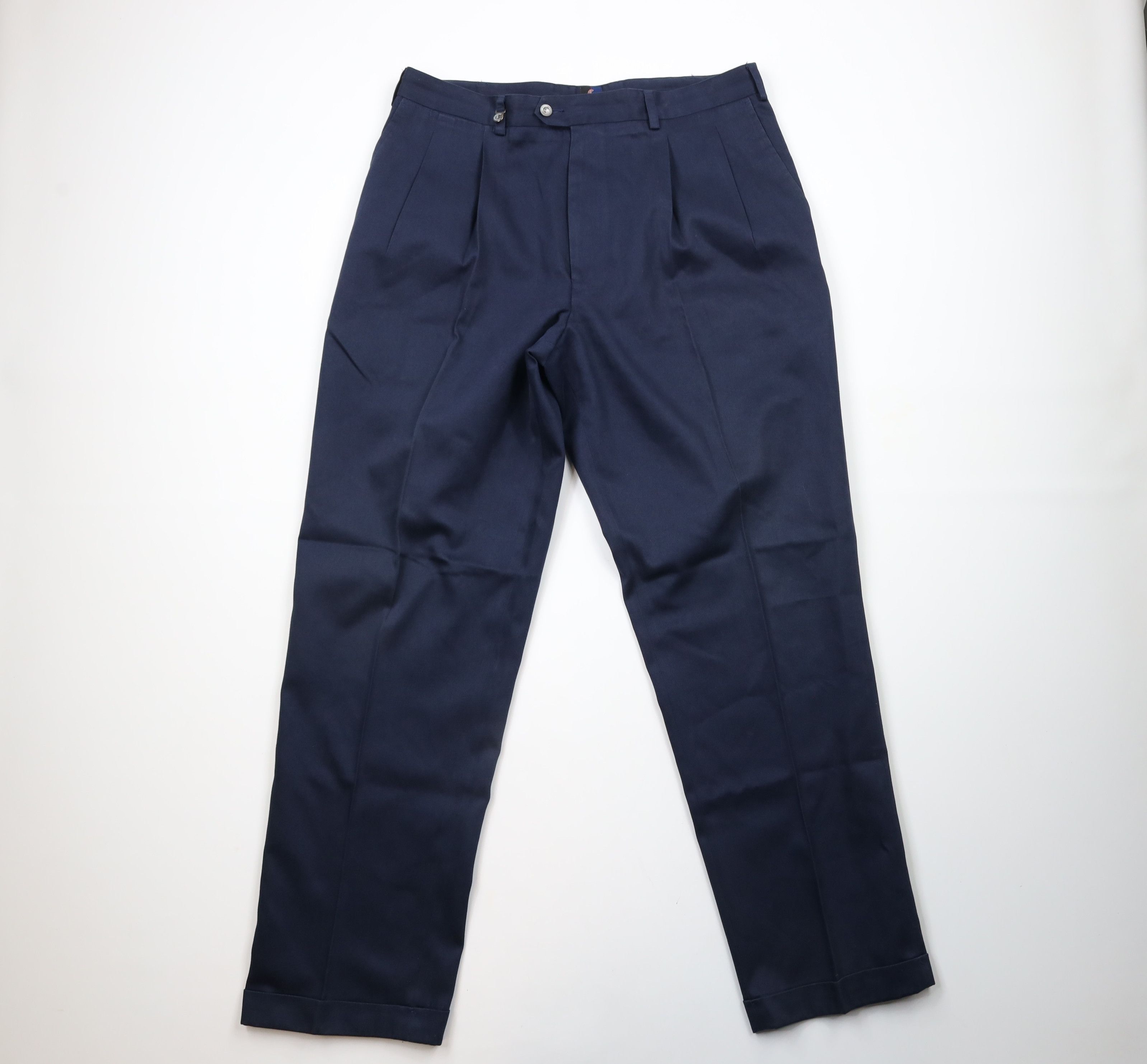 Callaway × Vintage Vintage 90s Callaway Golf Cuffed Wide Leg Chino Pants Size US 38 / EU 54 - 1 Thumbnail