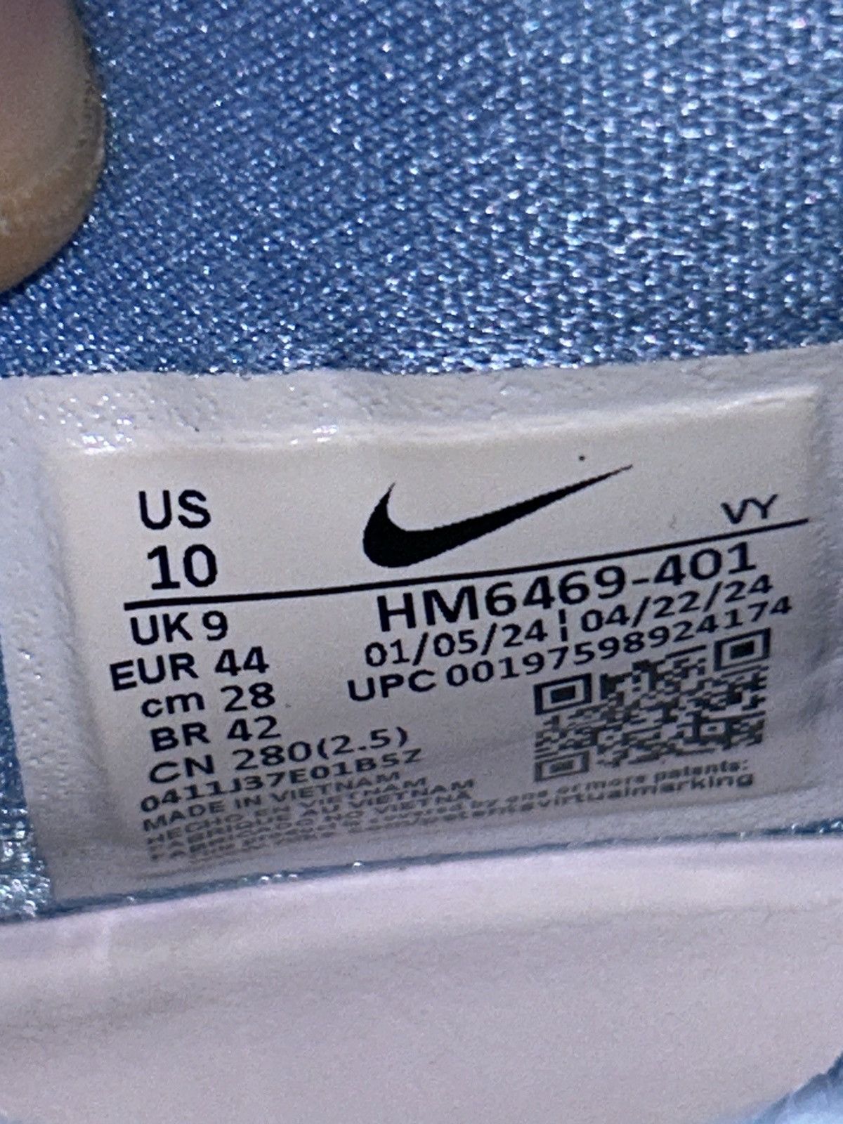 Nike Nike Kobe 8 Protro TB University Blue HM6469-401 size 10 Size US 10 / EU 43 - 10 Thumbnail