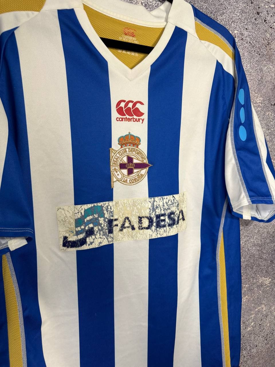 Canterbury of New Zealand × Vintage Deportivo de La Coruna 2007/08 Canterbury Soccer Jersey Size US XXL / EU 58 / 5 - 9 Thumbnail