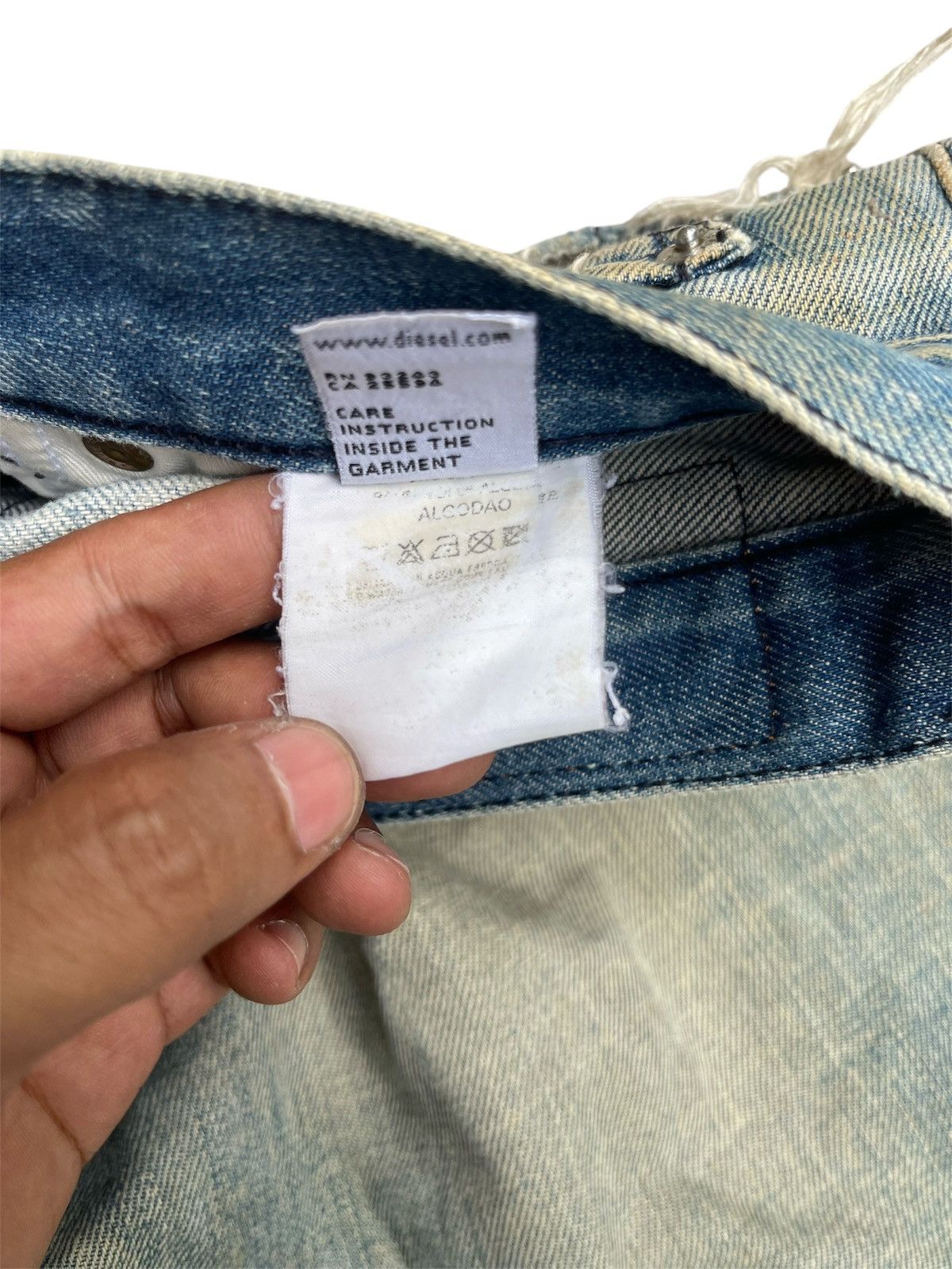 Diesel VINTAGE DIESEL Industry Distressed Selvedge Denim Size 30 Size US 30 / EU 46 - 12 Thumbnail