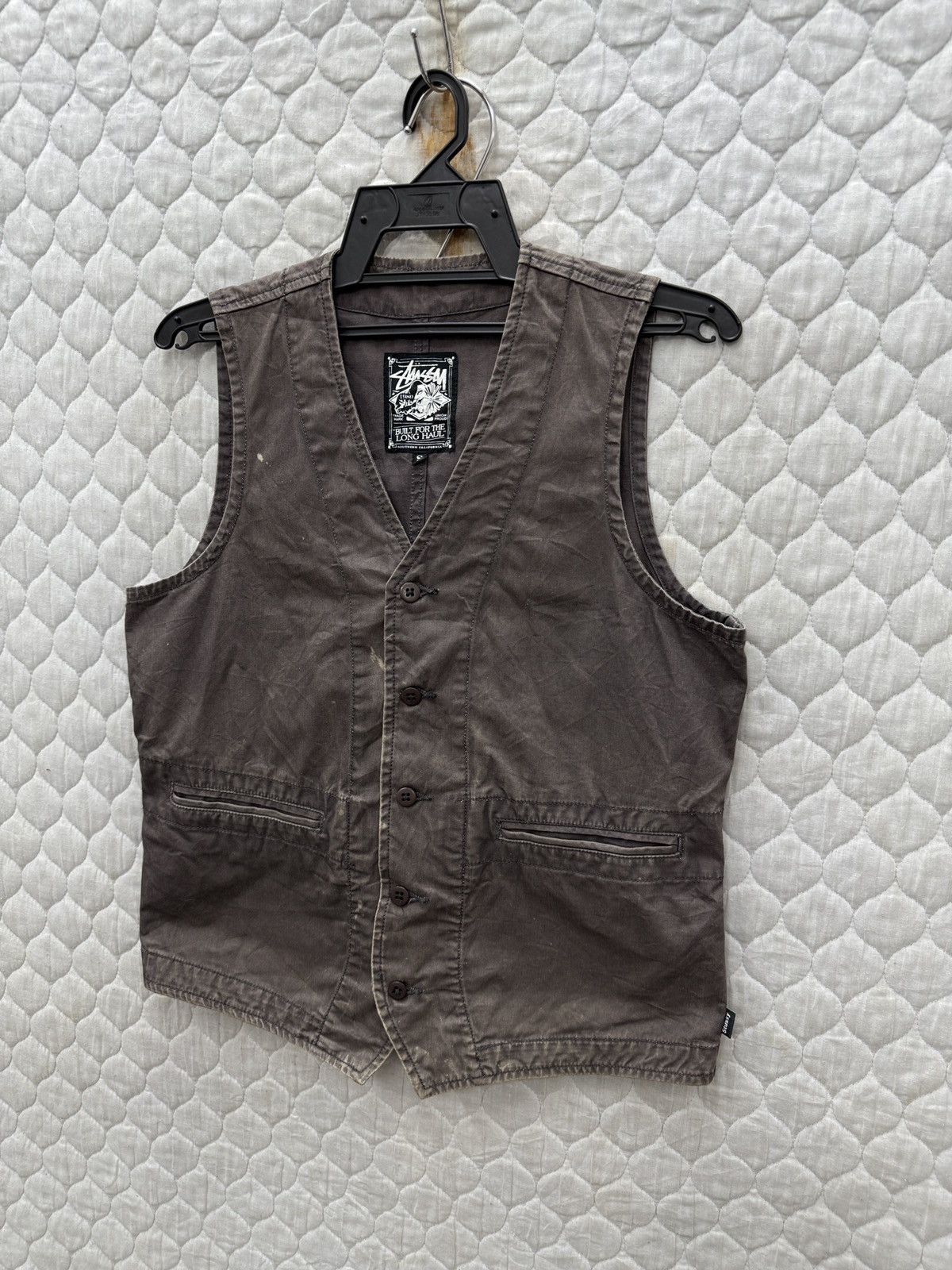 Stussy 🔥🔥🔥ARCHIVE VINTAGE STUSSY VEST Size US S / EU 44-46 / 1 - 3 Thumbnail