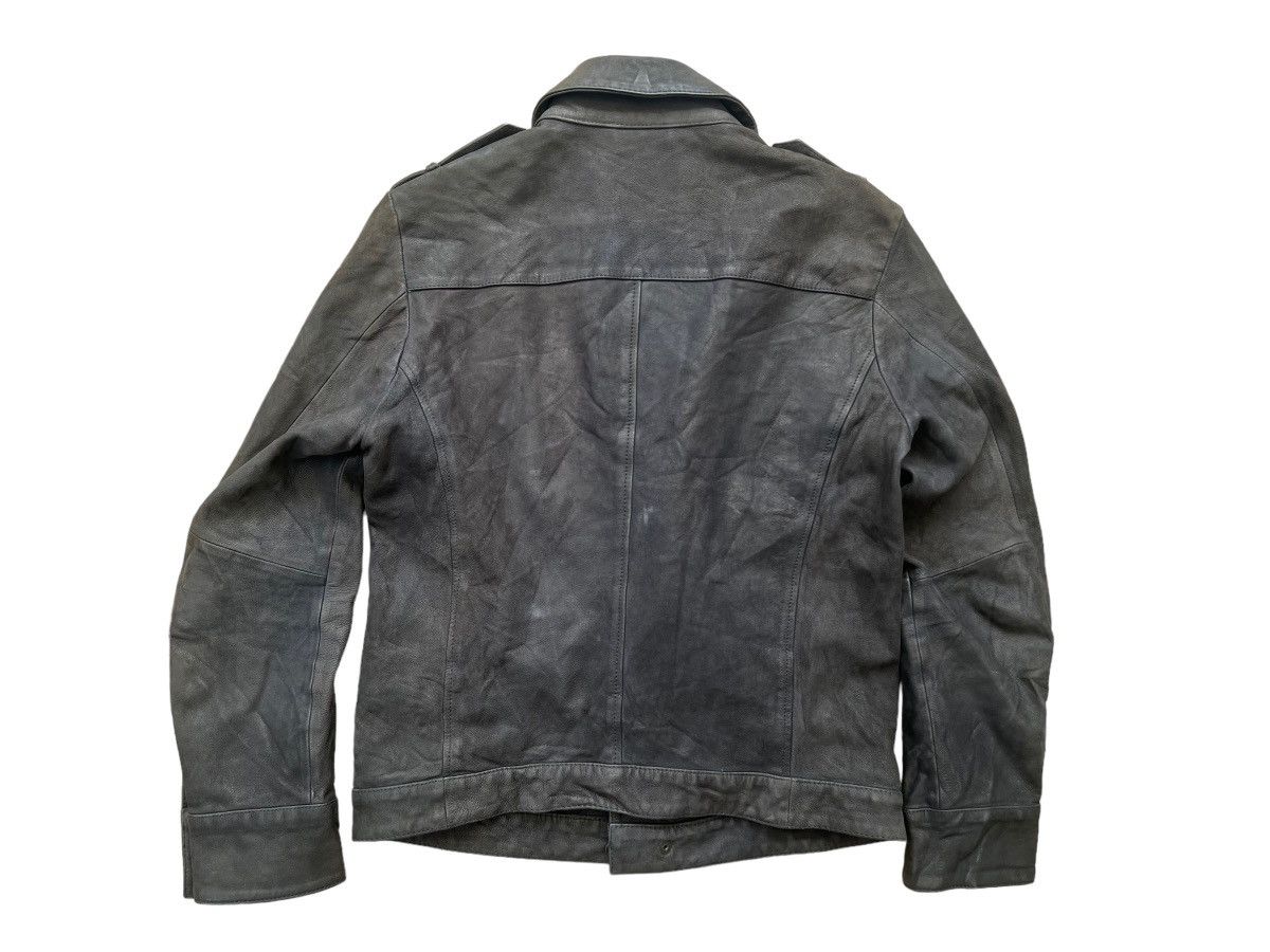 ato THE, TWELVE ( ato ) Patina Goatskin Leather Jacket Cropped Size US S / EU 44-46 / 1 - 2 Thumbnail