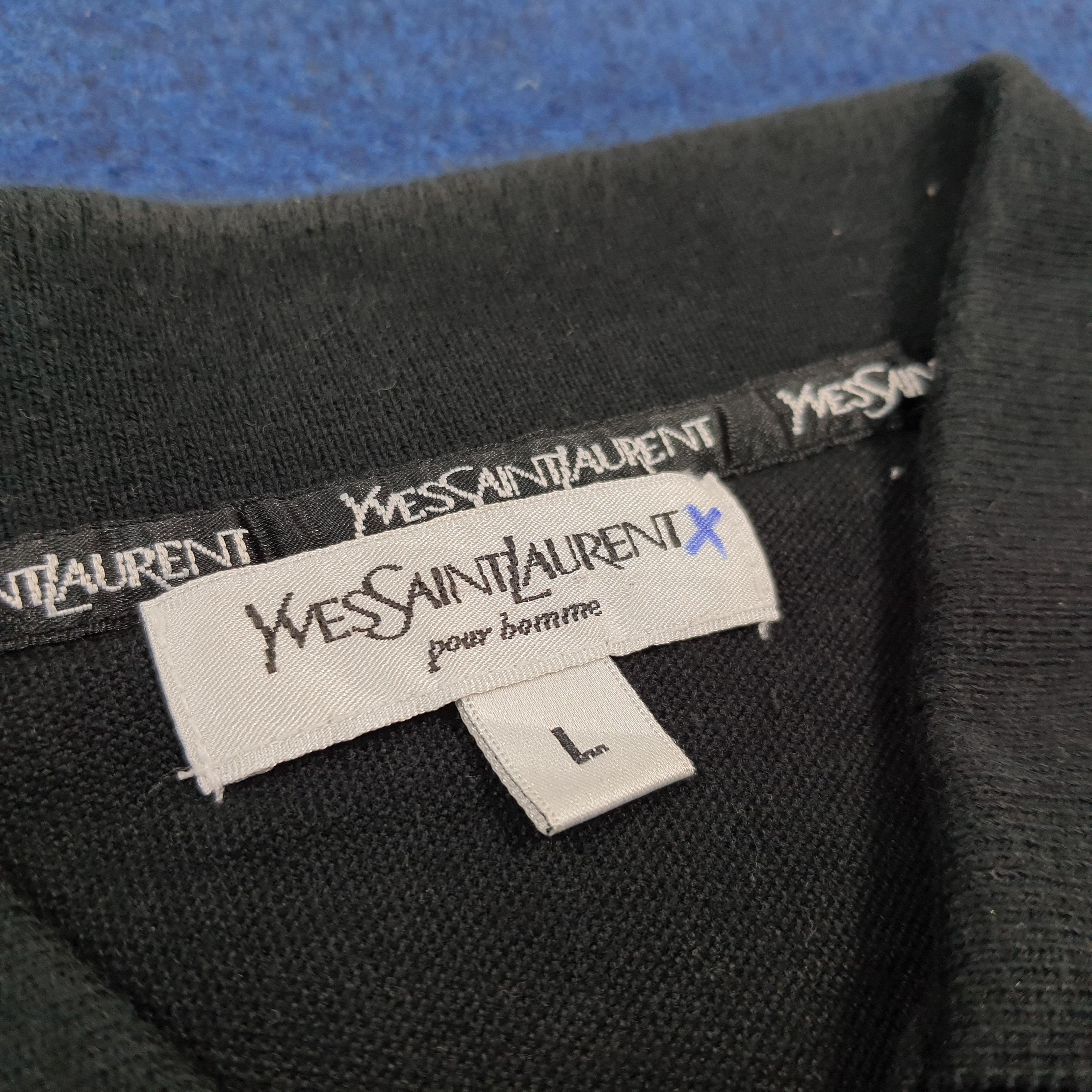 Yves Saint Laurent Vintage Yves Saint Laurent Polo Shirt YSL Pour Homme C301N42 Size US M / EU 48-50 / 2 - 5 Thumbnail