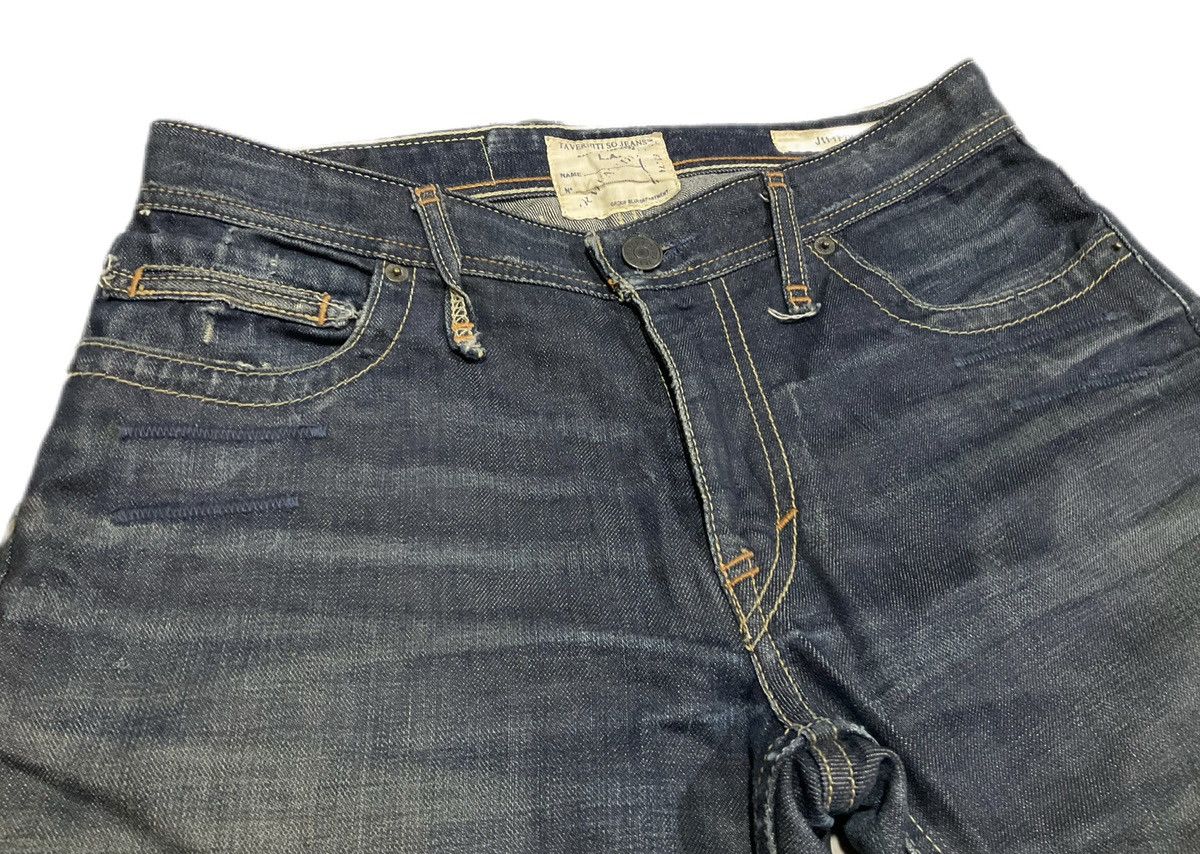If Six Was Nine × Japanese Brand × Le Grande Bleu (L.G.B.) 🔥Sick Y2K Taverniti Jeans Mud Wash Flared Denim Belt Size US 32 / EU 48 - 8 Thumbnail