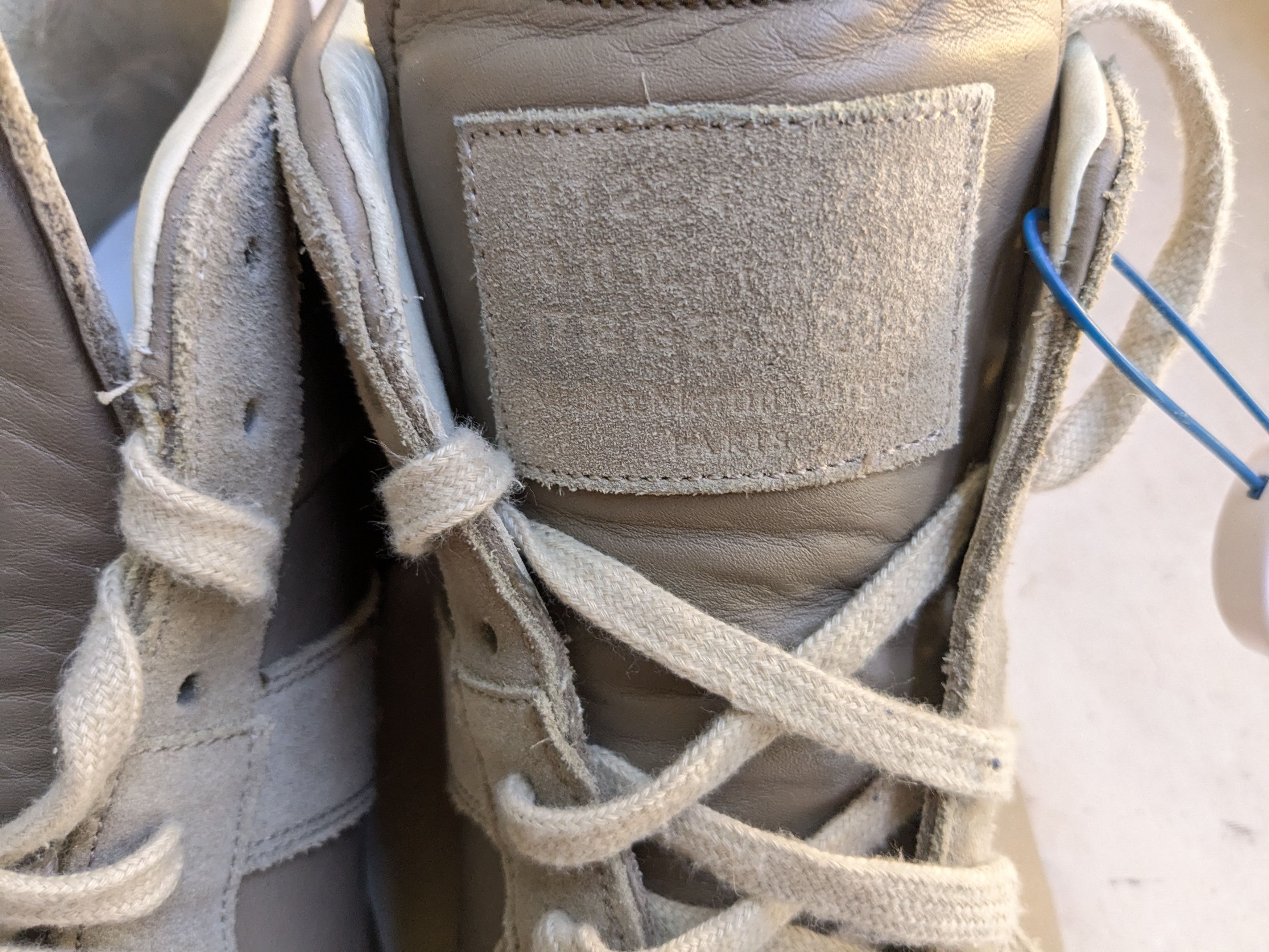 Maison Margiela Maison Margiela GAT Replica Gray 8 41 High Tops Size US 8 / EU 41 - 3 Thumbnail