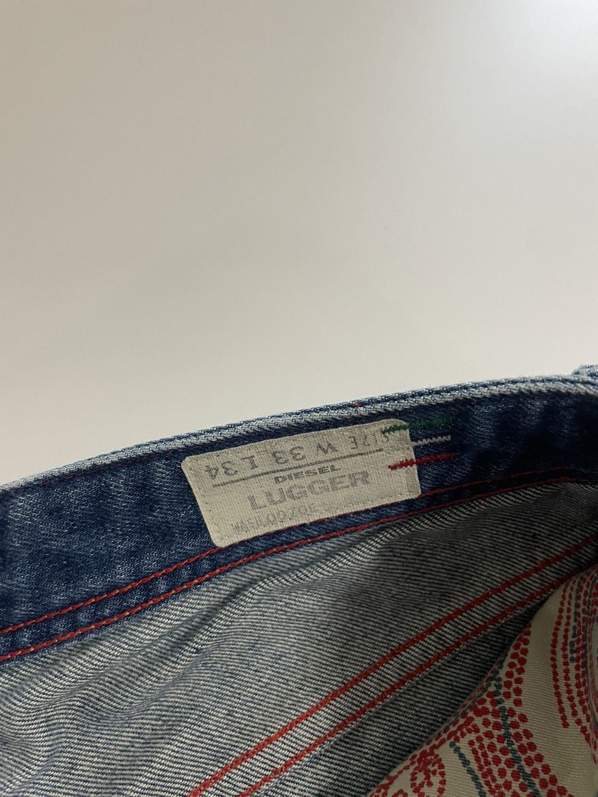 Diesel Diesel lugger y2k denim jeans Size US 33 - 3 Thumbnail