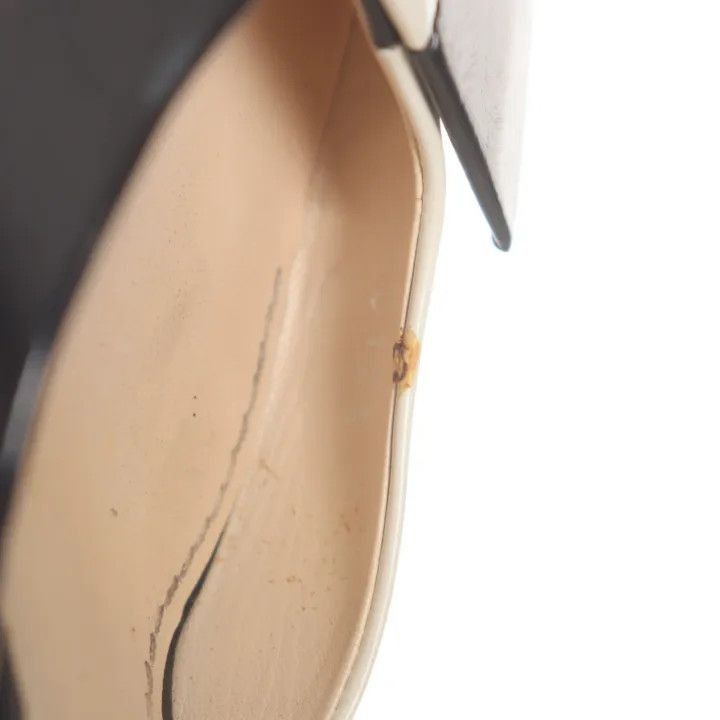 Louis Vuitton Louis Vuitton Black and White High Heels -2508 Size US 6 / IT 36 - 5 Thumbnail