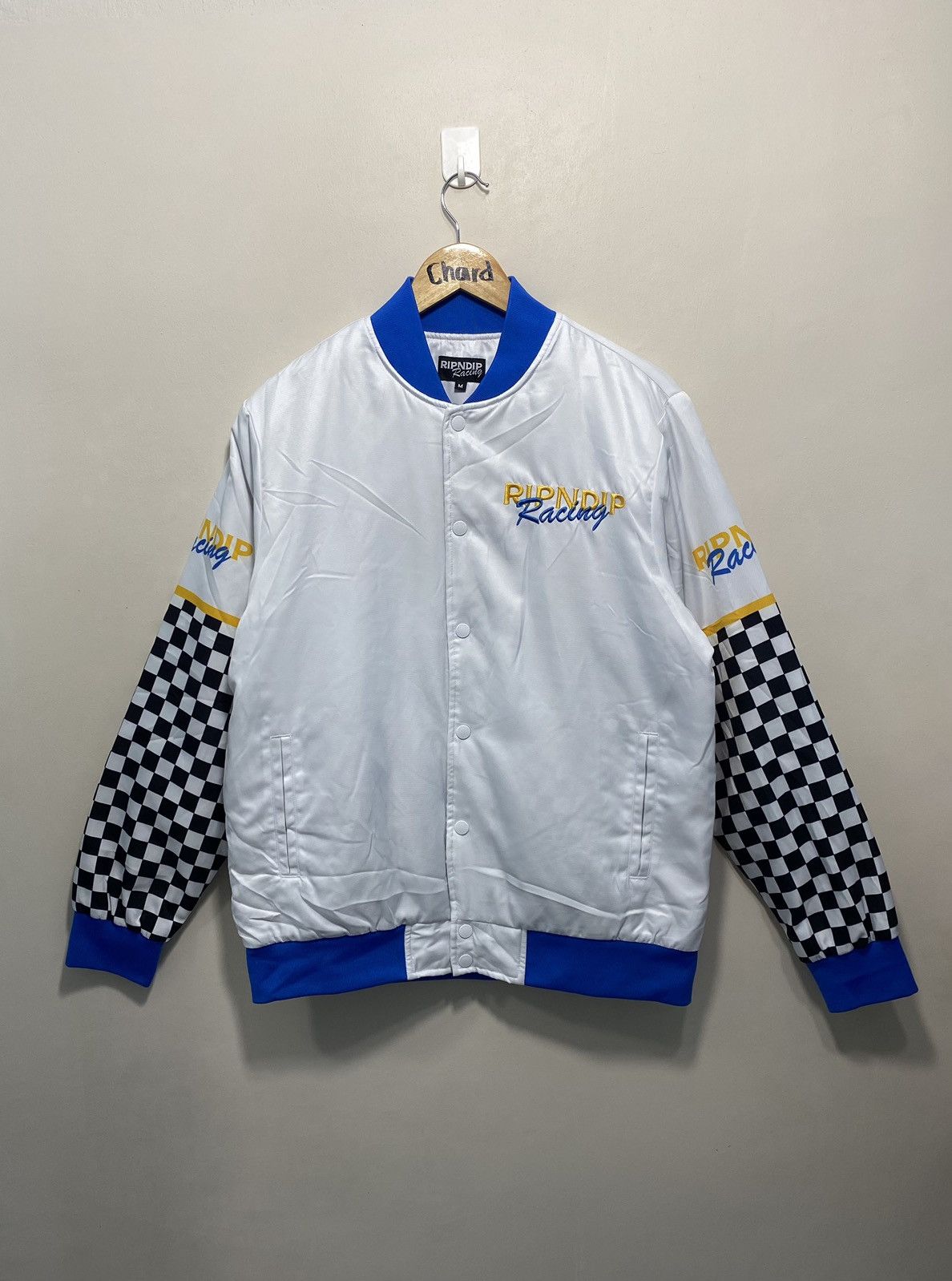 Rip N Dip RIPNDIP Speed Racing Varsity Jacket Grailed