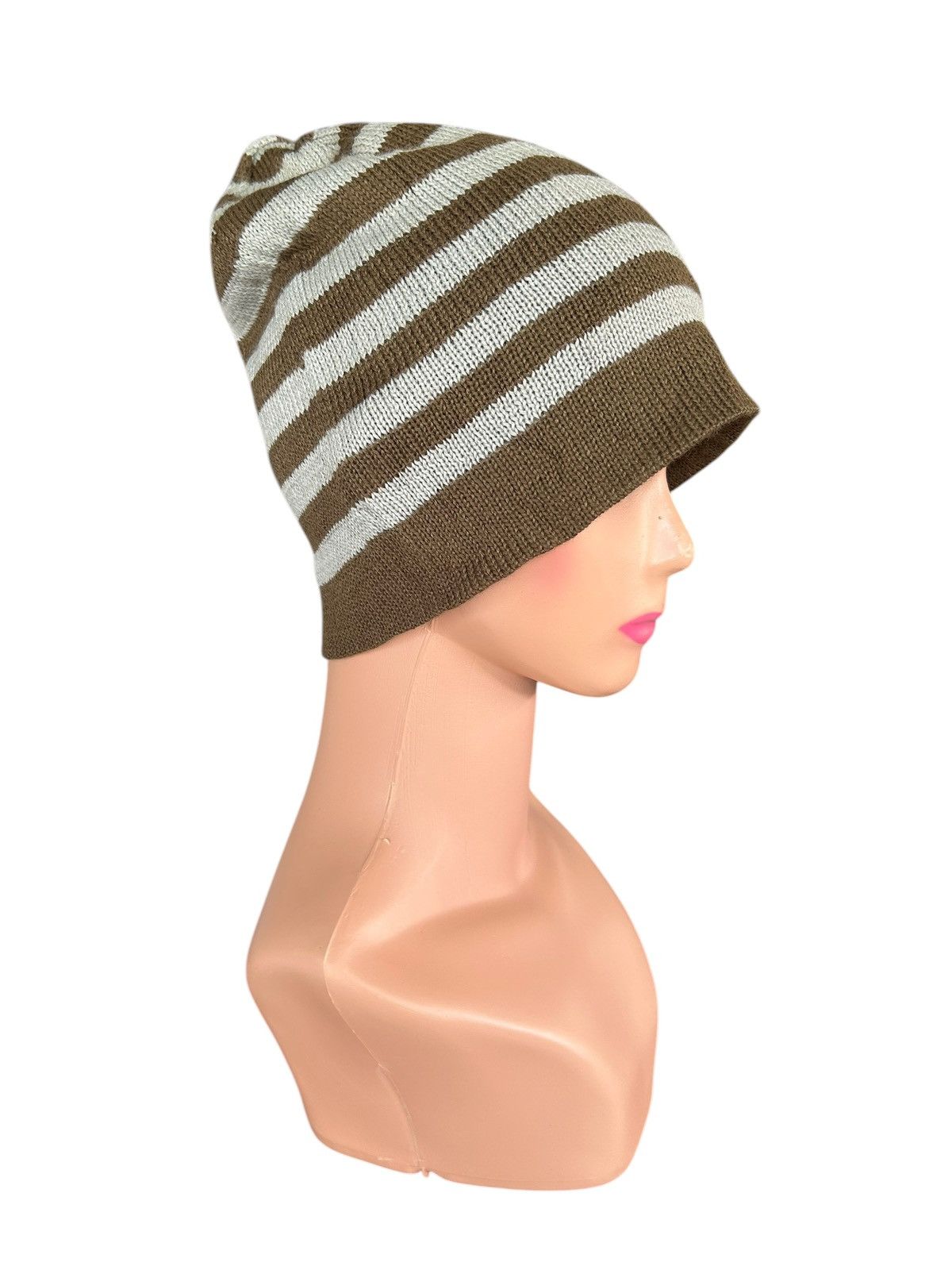 Japanese Brand × Kapital × Vintage Stripe Japanese Style Beanie Hats Size ONE SIZE - 4 Thumbnail