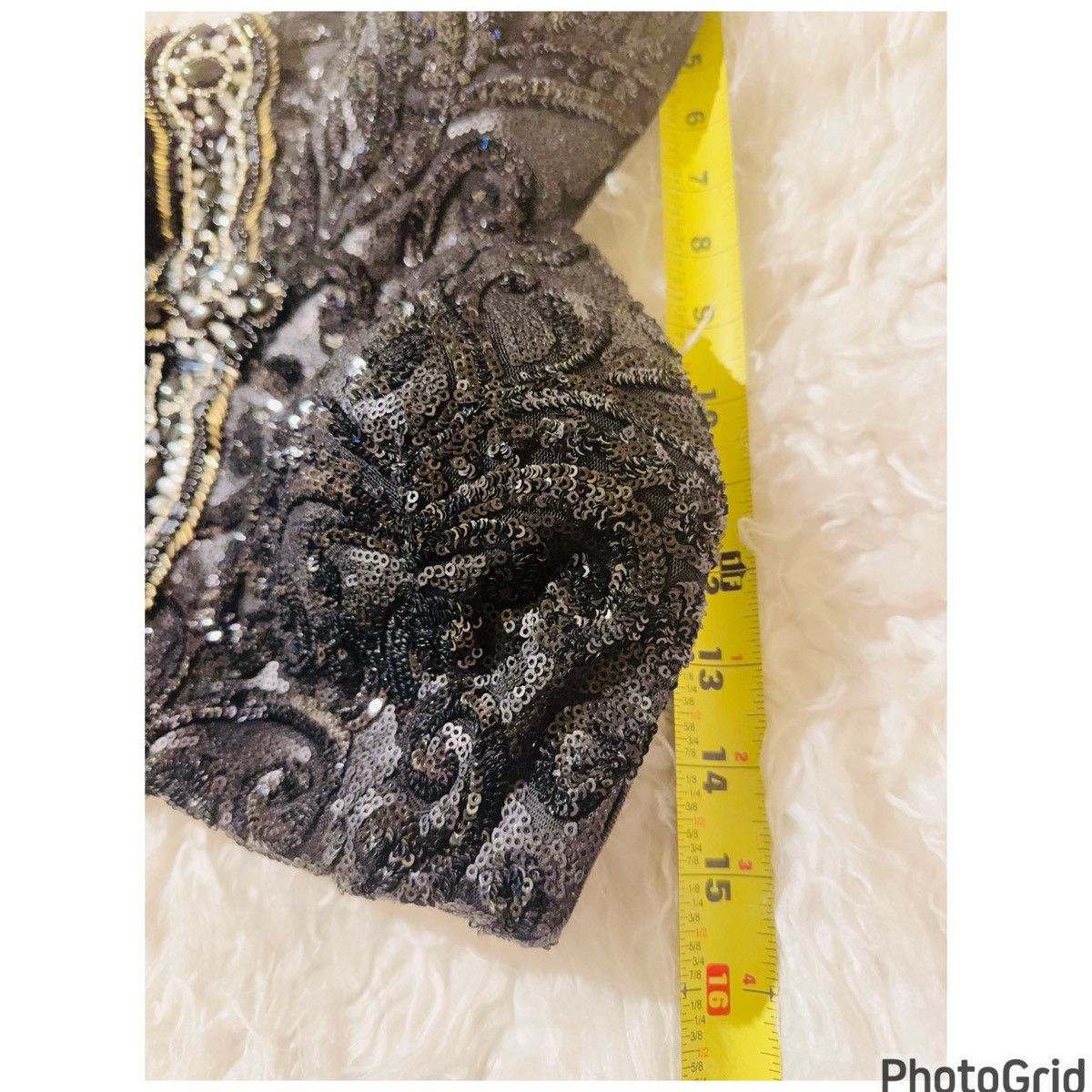 Other Madison James Strapless Beaded Gown Size L / US 10 / IT 46 - 9 Thumbnail