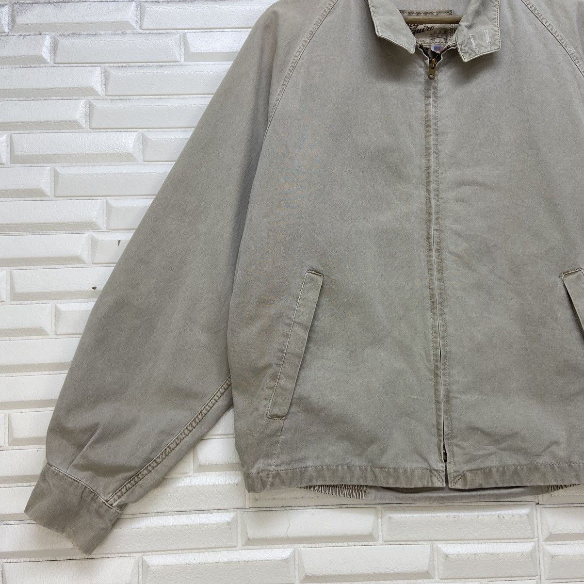 Vintage Vintage English Square Zipper Jacket Size US M / EU 48-50 / 2 - 5 Thumbnail