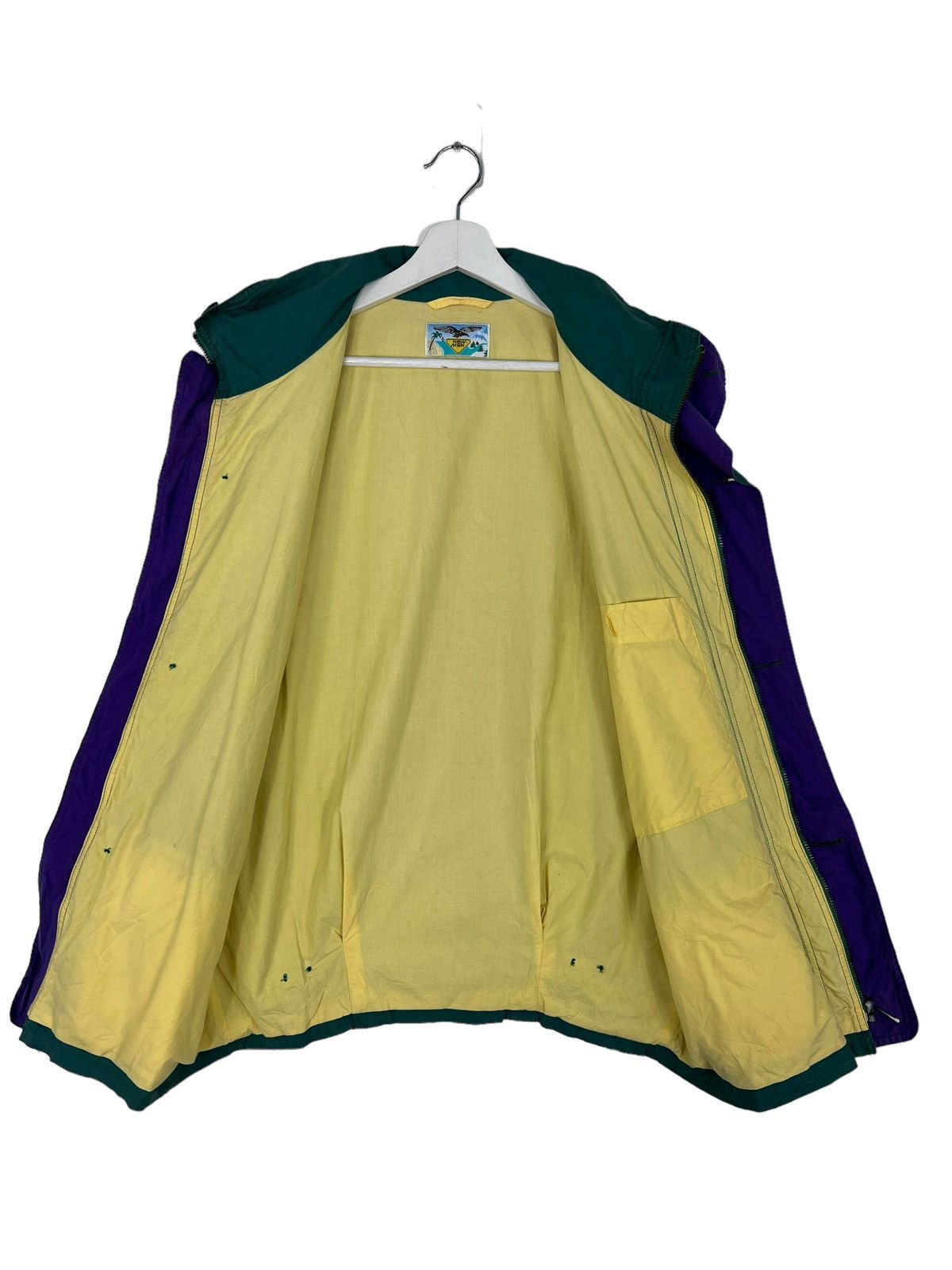 Designer 🔥 VINTAGE 90s NEW MAN OUTDOOR JACKET MADE IN ITALY Size US L / EU 52-54 / 3 - 7 Thumbnail