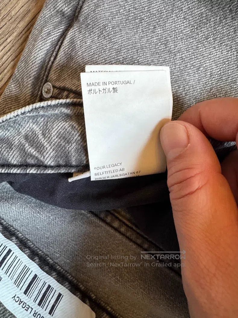 Our Legacy Our Legacy Washed Denim Pants Size US 34 / EU 50 - 6 Thumbnail